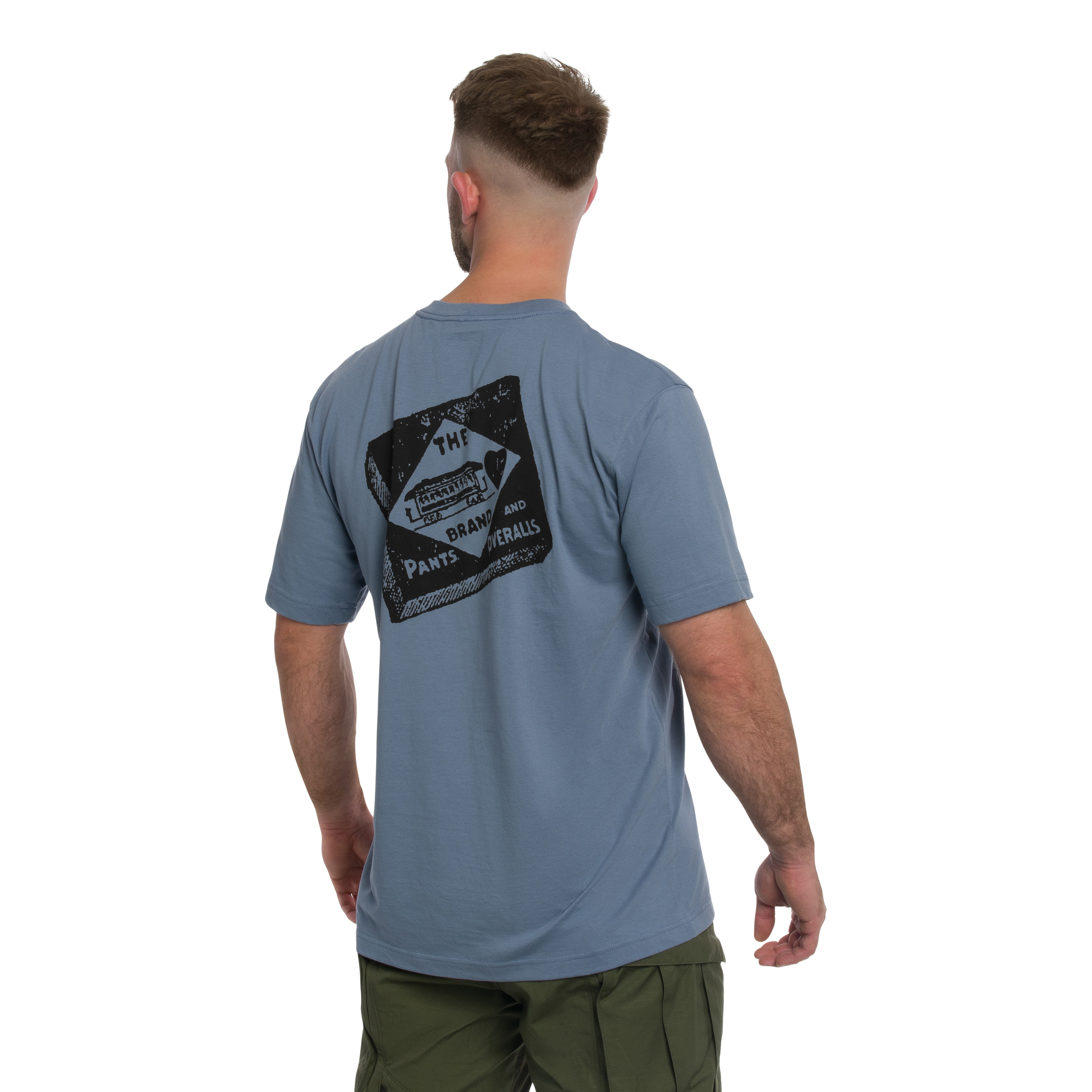 Tricou Carhartt Streetcar Graphic - Light Faded Navy