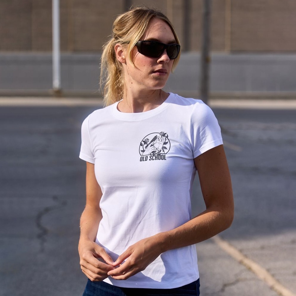 Tricou de damă Helikon-Tex Old School - Alb