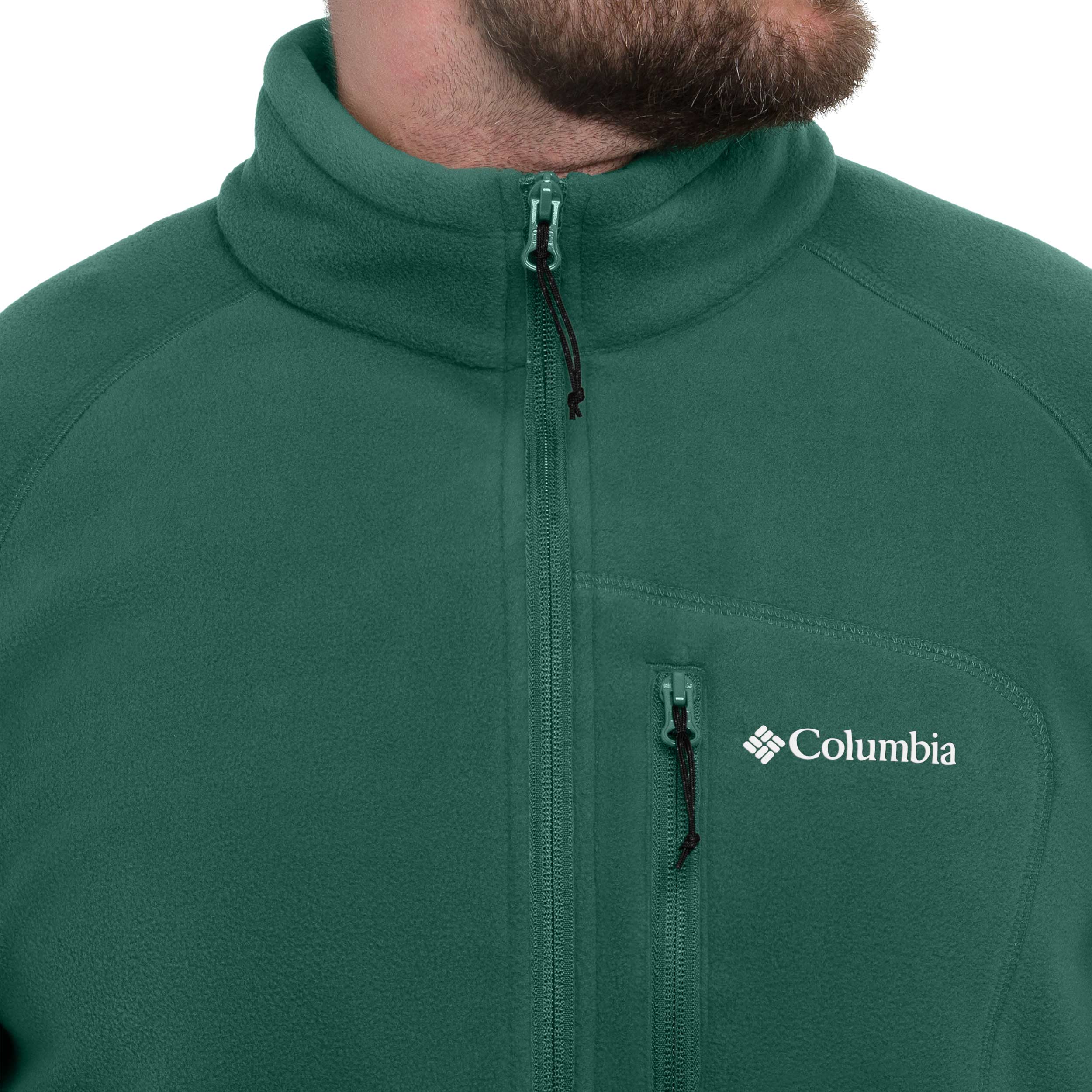 Bluză polar Columbia Fast Trek III Half Zip New - Rain Forest