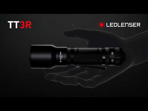 Lanternă Ledlenser TT3R Black - 1900 lumeni