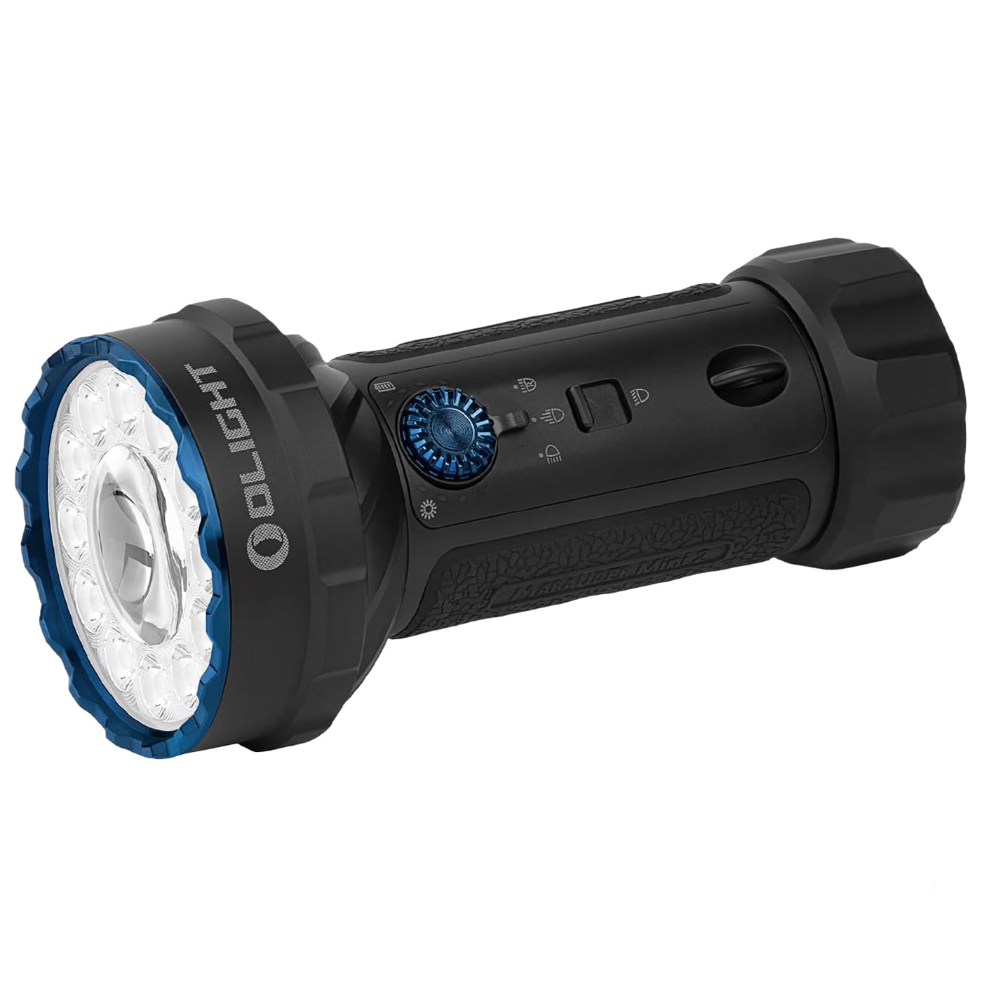 Lanternă reîncărcabilă Olight Marauder Mini 2 Black - 10000 lumeni, raza de acțiune 750 m