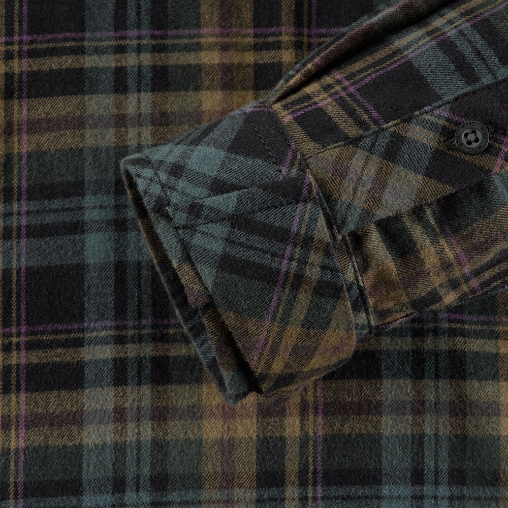 Cămașă M-Tac Lumberjack Merino Cold Weather - Blue/Yellow