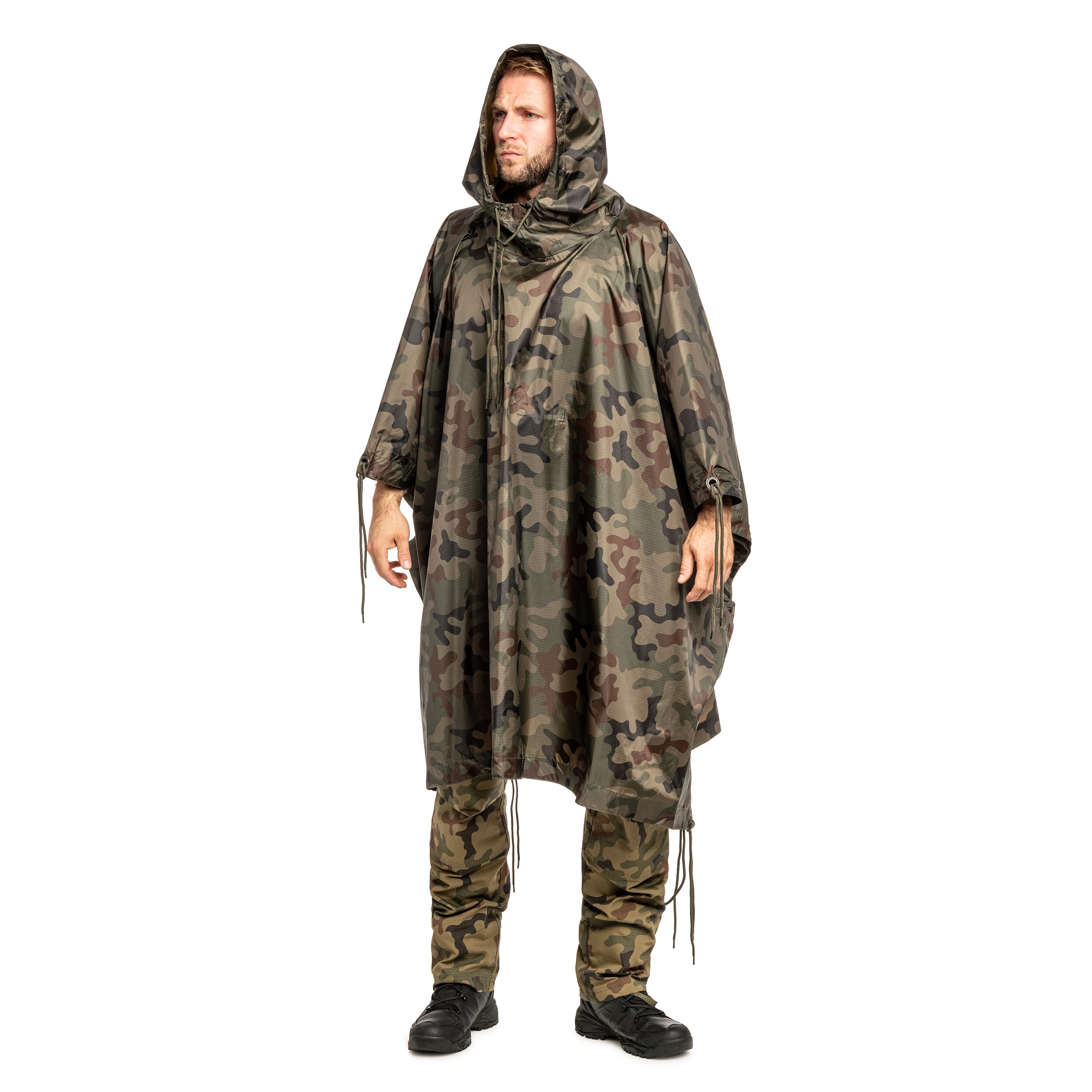 Poncho Mil-Tec US Rip-Stop - wz.93 Pantera PL Woodland