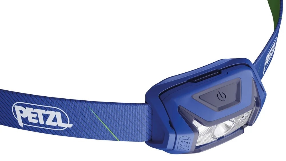 Lanternă frontală Petzl Tikka Core Blue - 450 lumeni