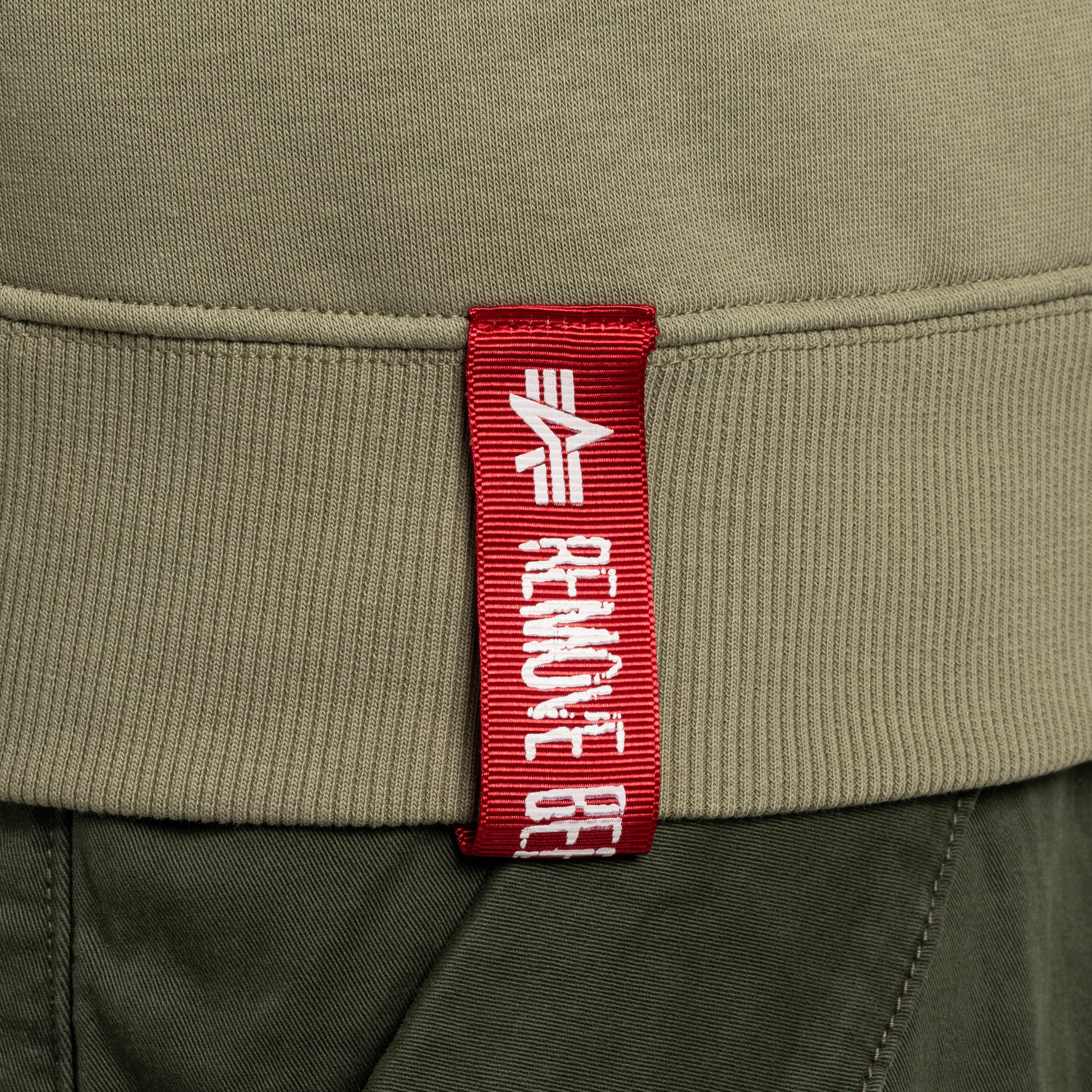 Bluză Alpha Industries Basic Sweater - Olive