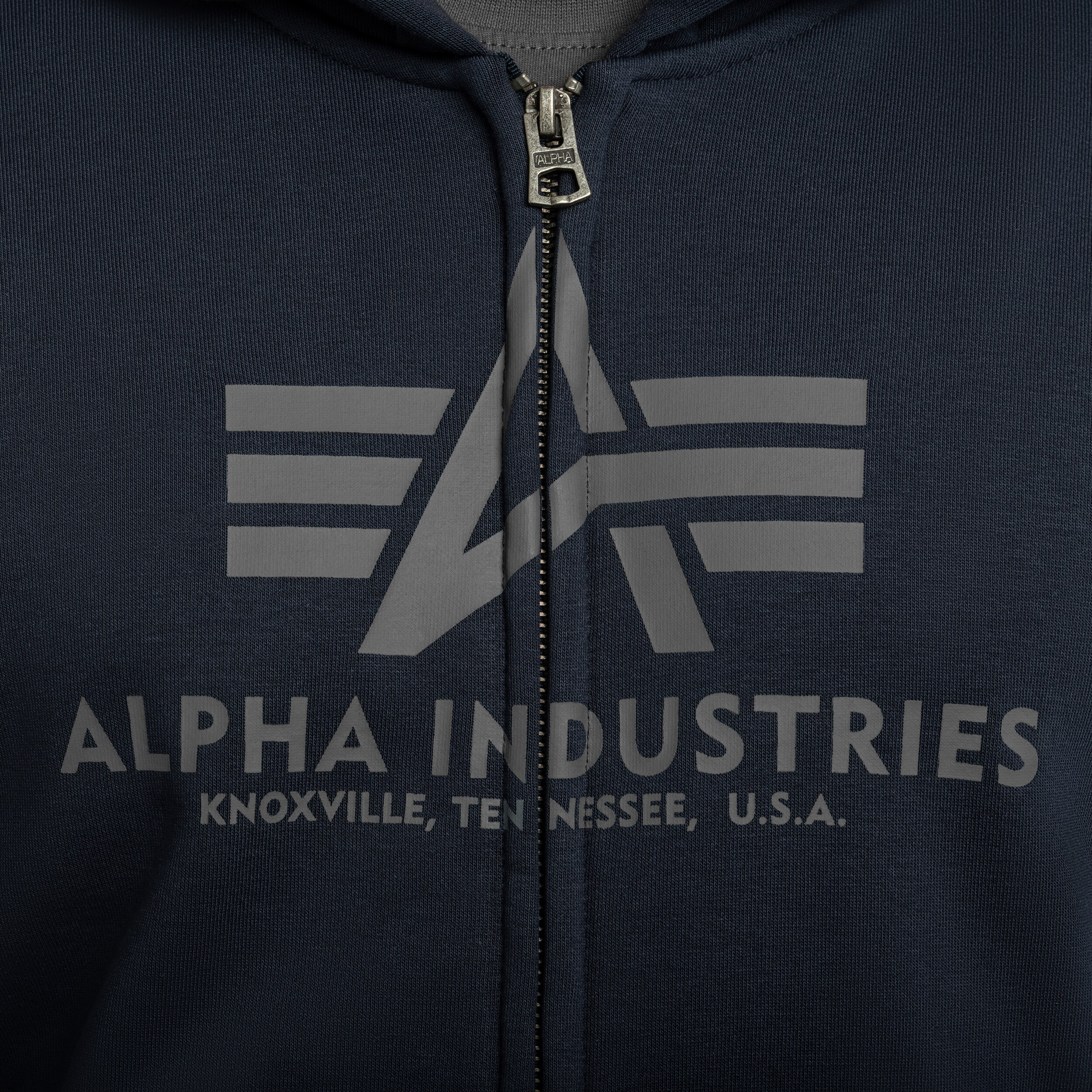 Hanorac Alpha Industries Basic Zip Hoody - Rep Blue
