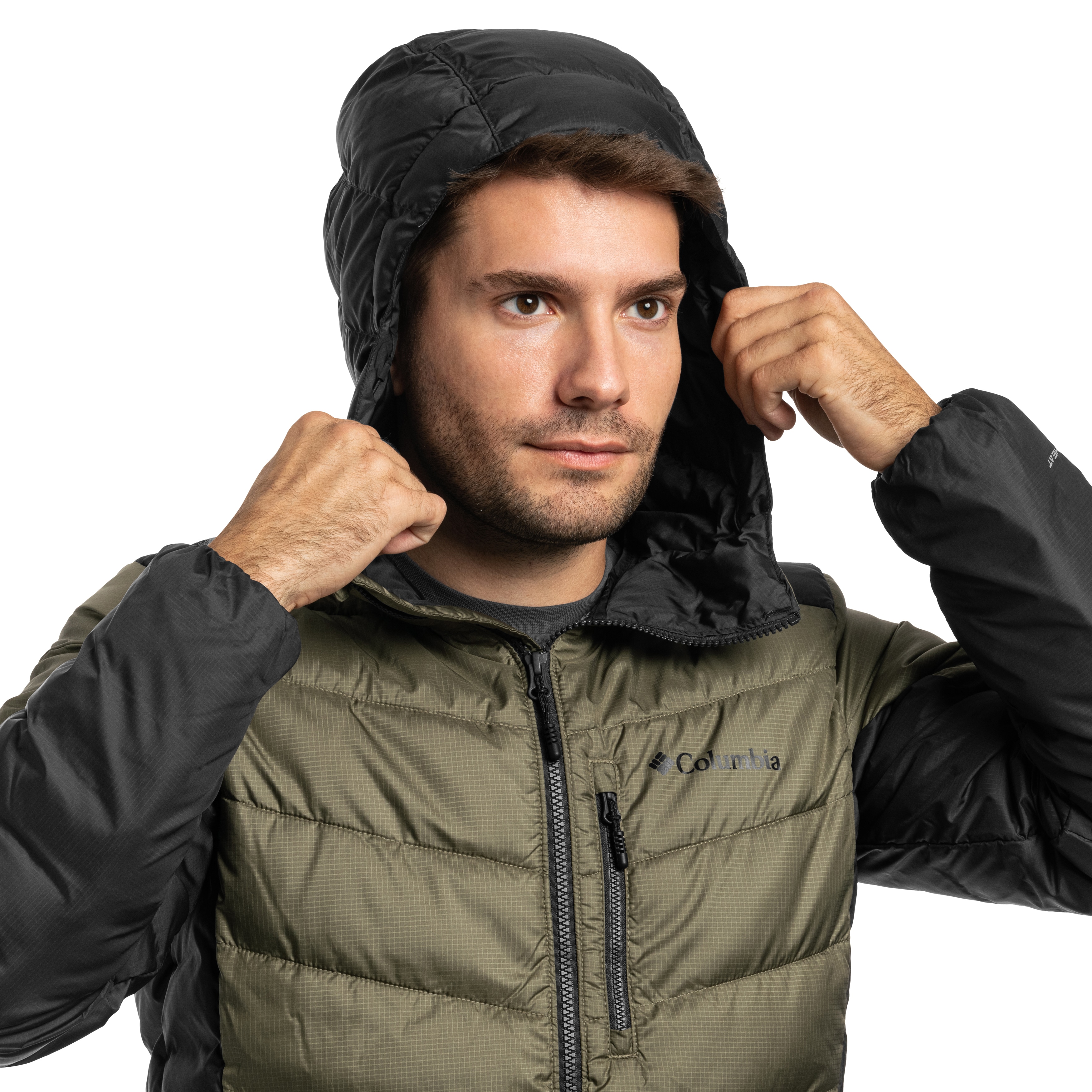 Geacă Columbia Labyrinth Loop II Insulated Hooded - Stone Green/Shark