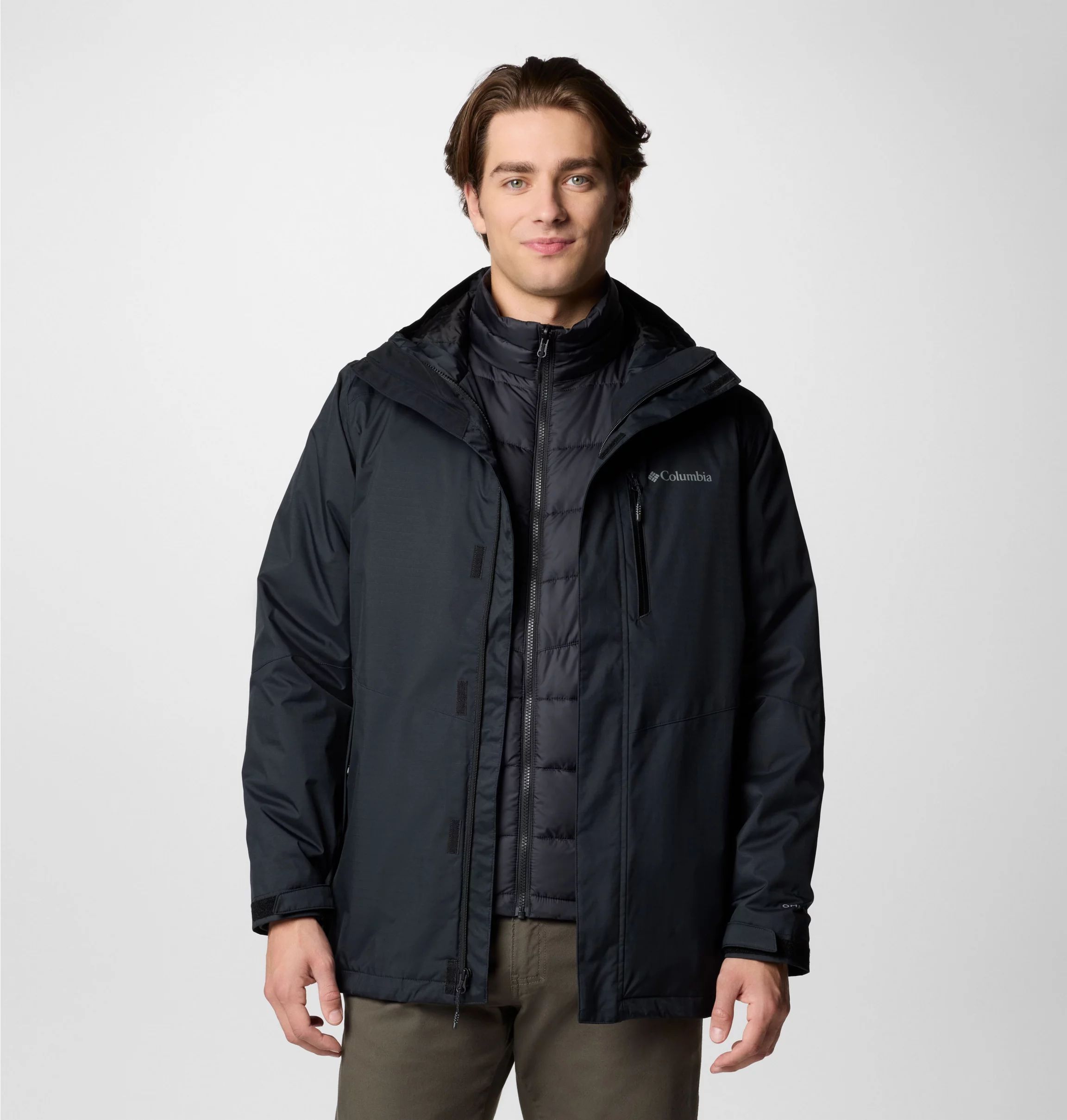 Geacă Columbia Oak Harbor Waterproof Insulated - Black