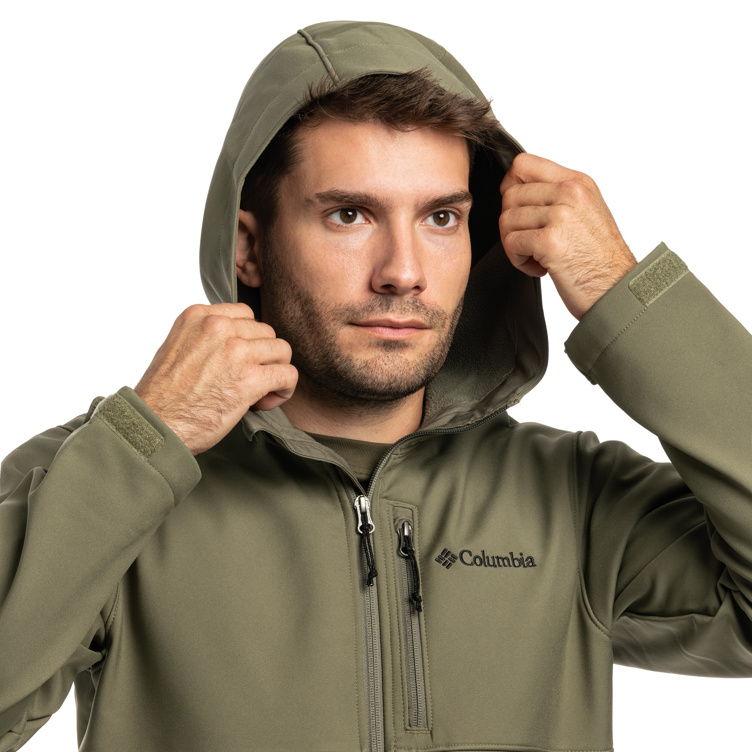 Geacă Columbia Ascender II Softshell - Stone Green