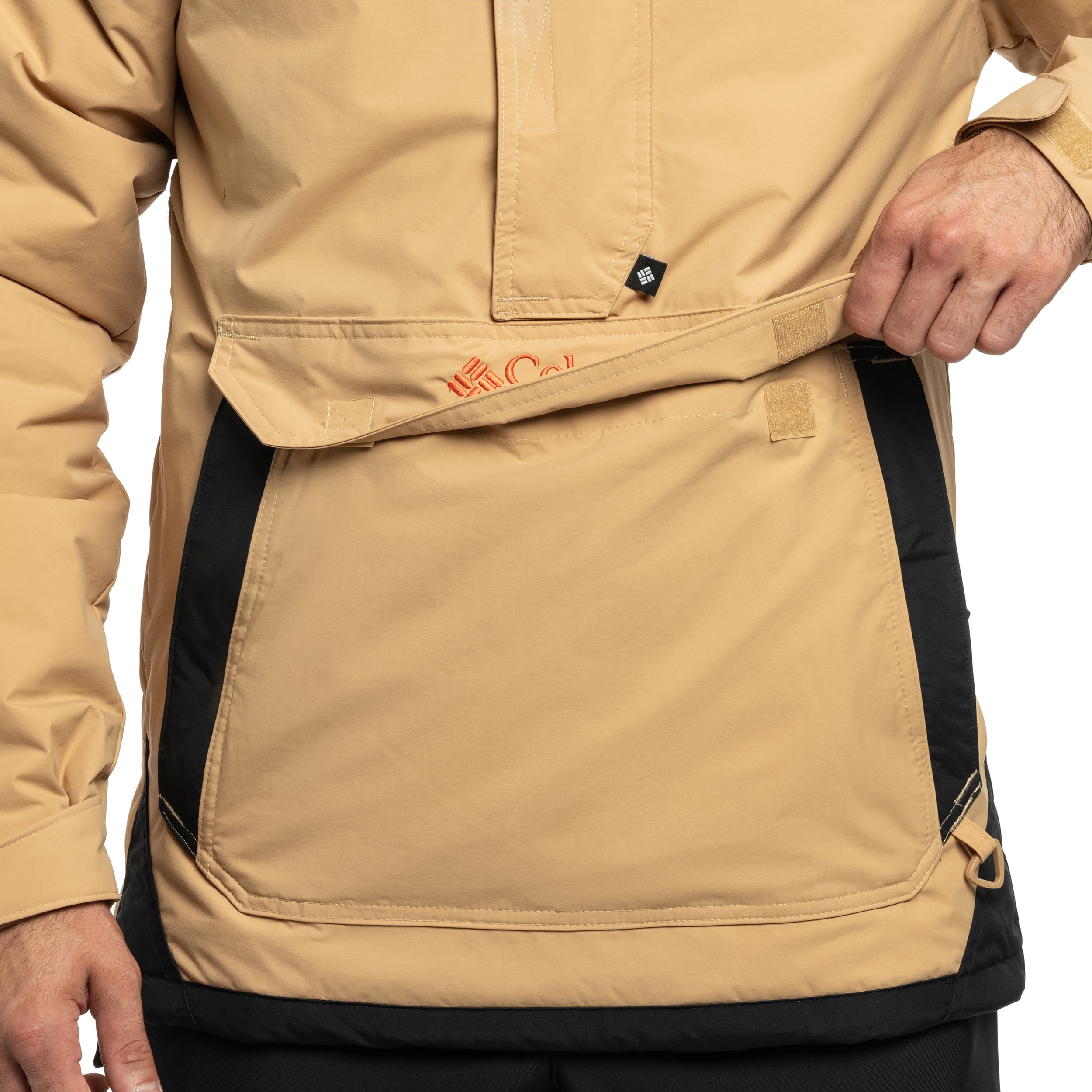 Geacă Columbia Challenger II Pullover Anorak - Canoe/Black