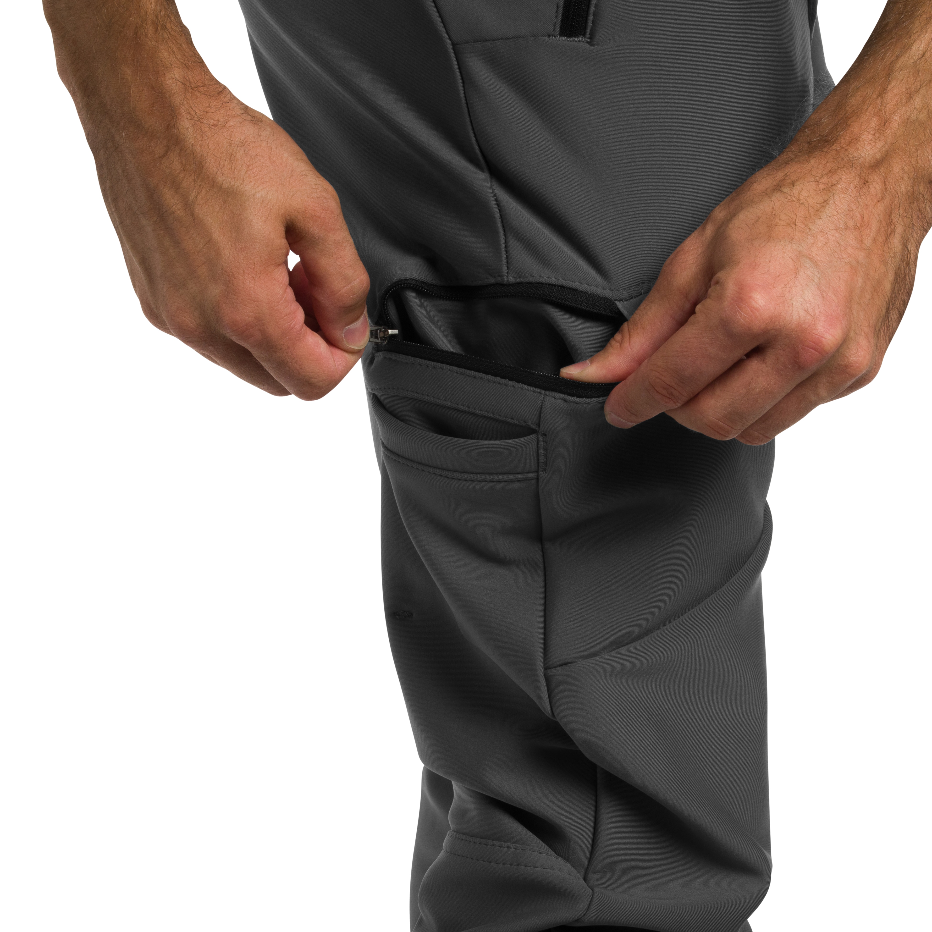 Pantaloni Columbia Vast Canyon Softshell - City Grey