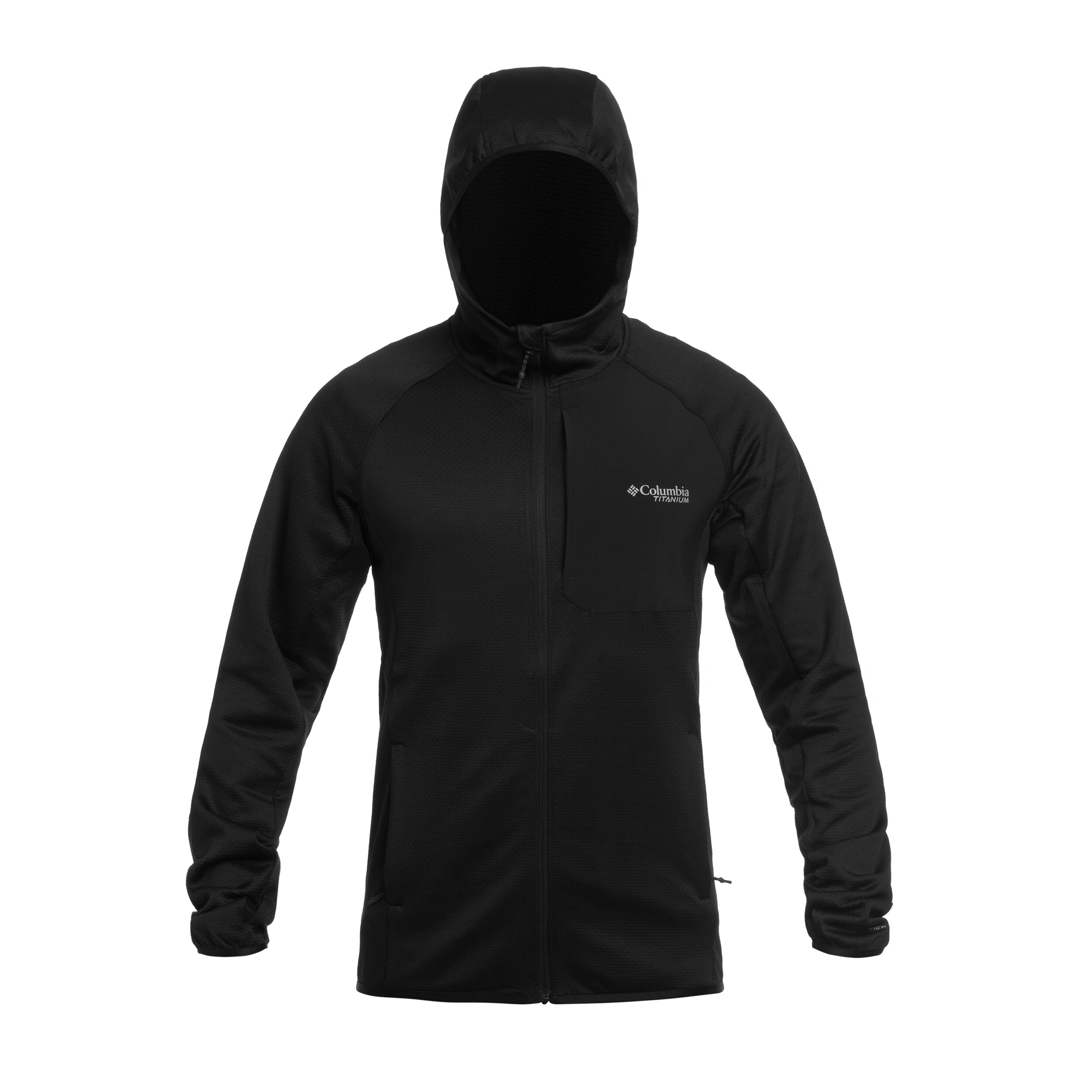 Bluză Columbia Triple Canyon II Hooded - Black