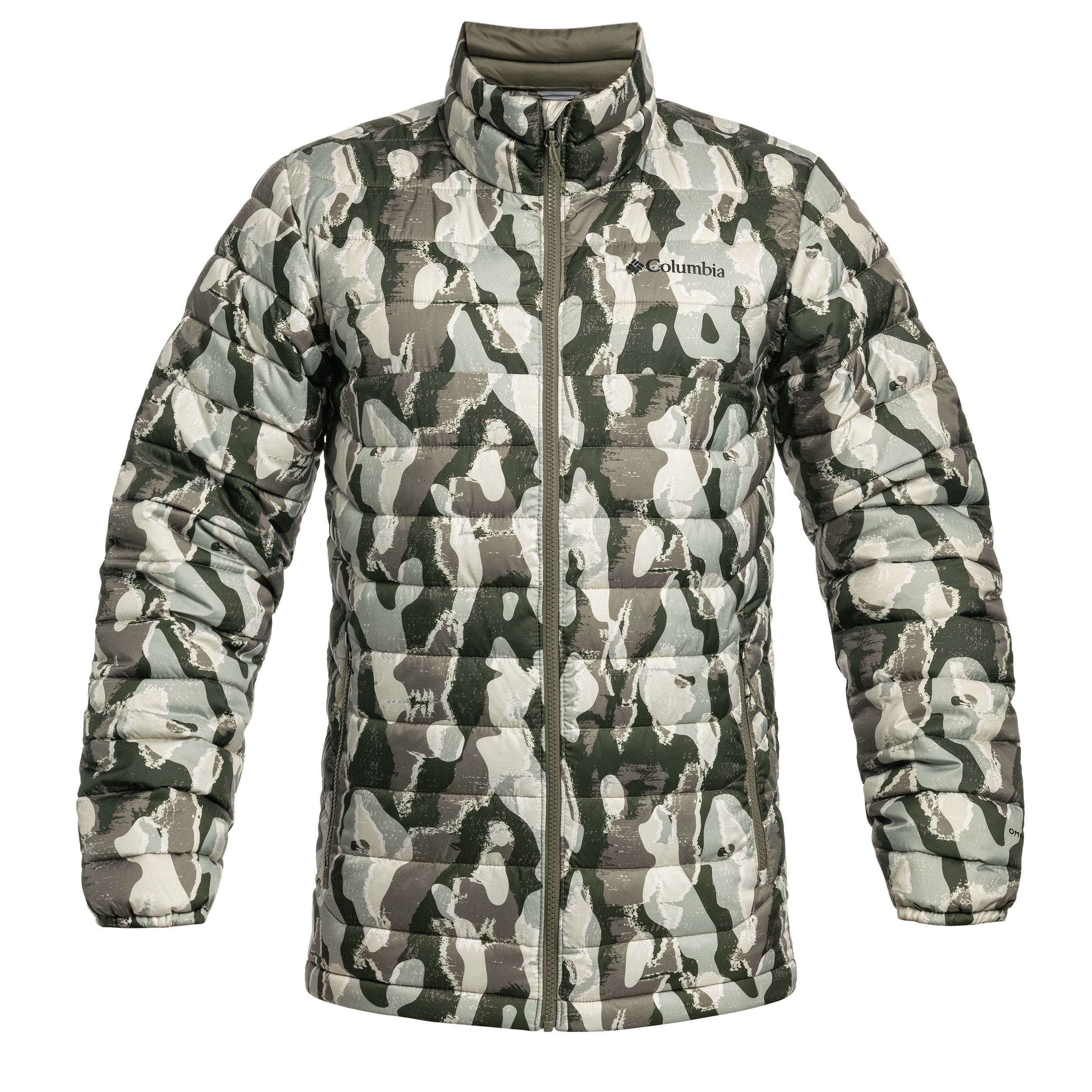 Geacă Columbia Powder Lite II Printed - Stone Green Treebark Print