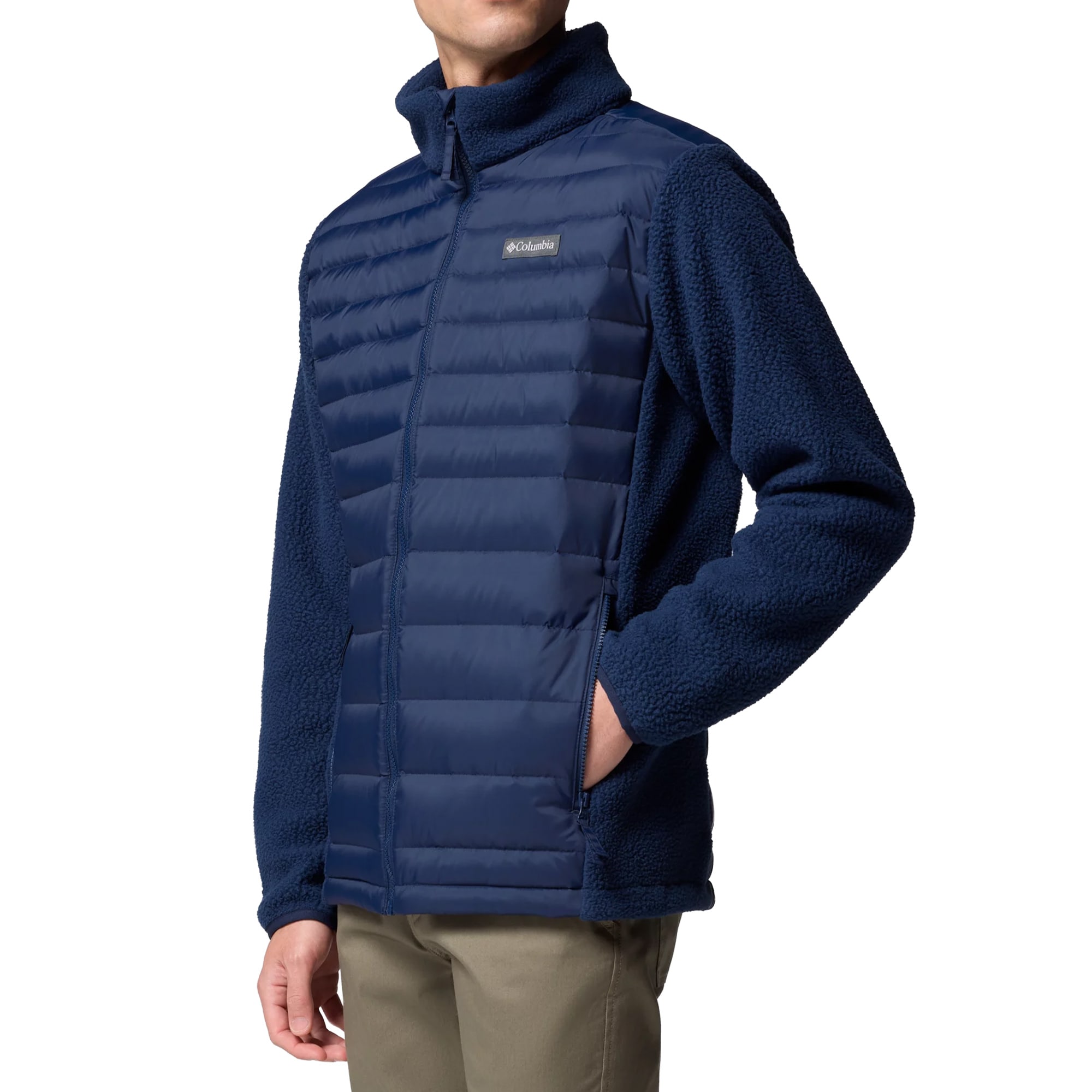 Geacă Columbia Juniper Peak Hybrid Down Jacket - Collegiate Navy