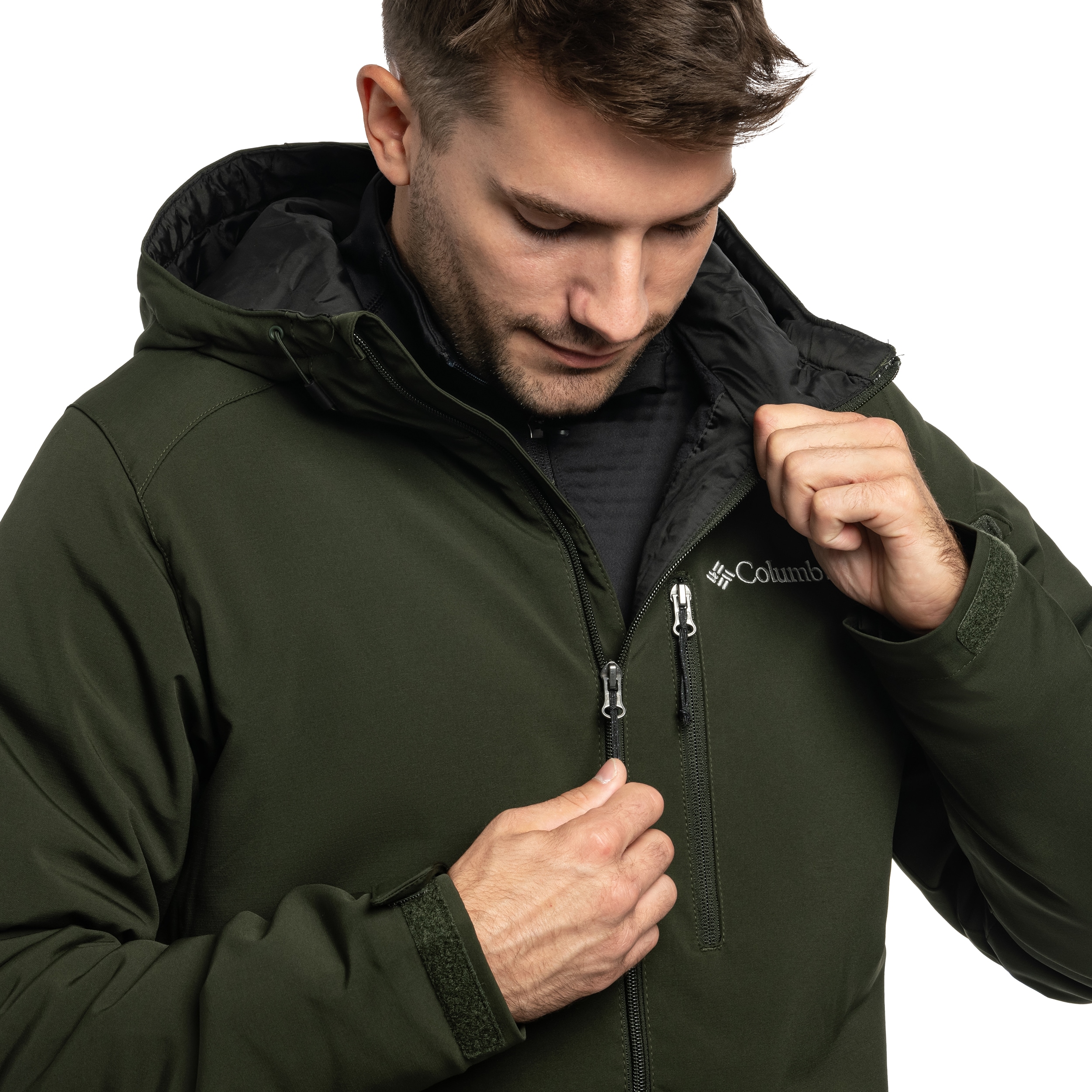 Geacă Columbia Gate Racer II Softshell - Greenscape