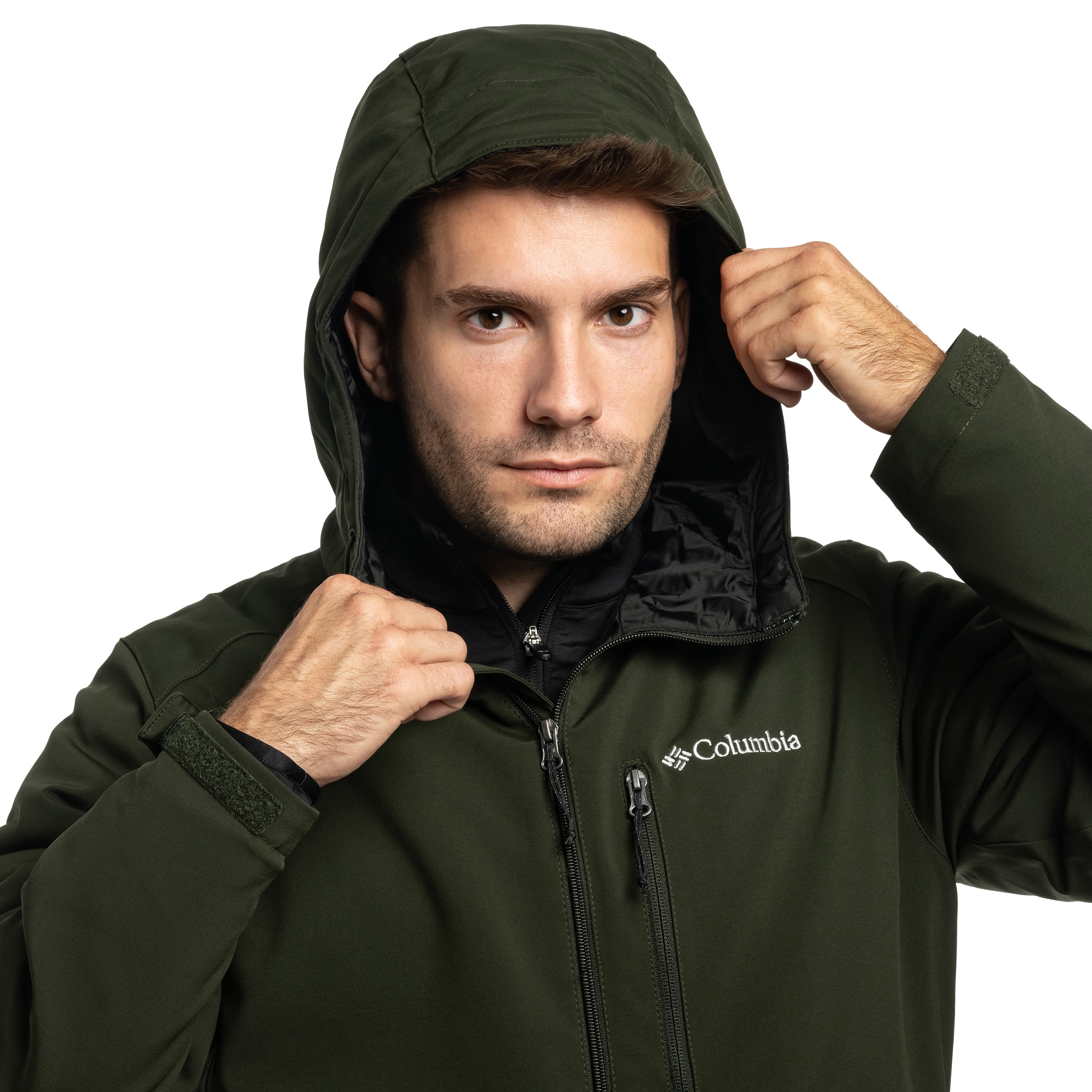 Geacă Columbia Gate Racer II Softshell - Greenscape