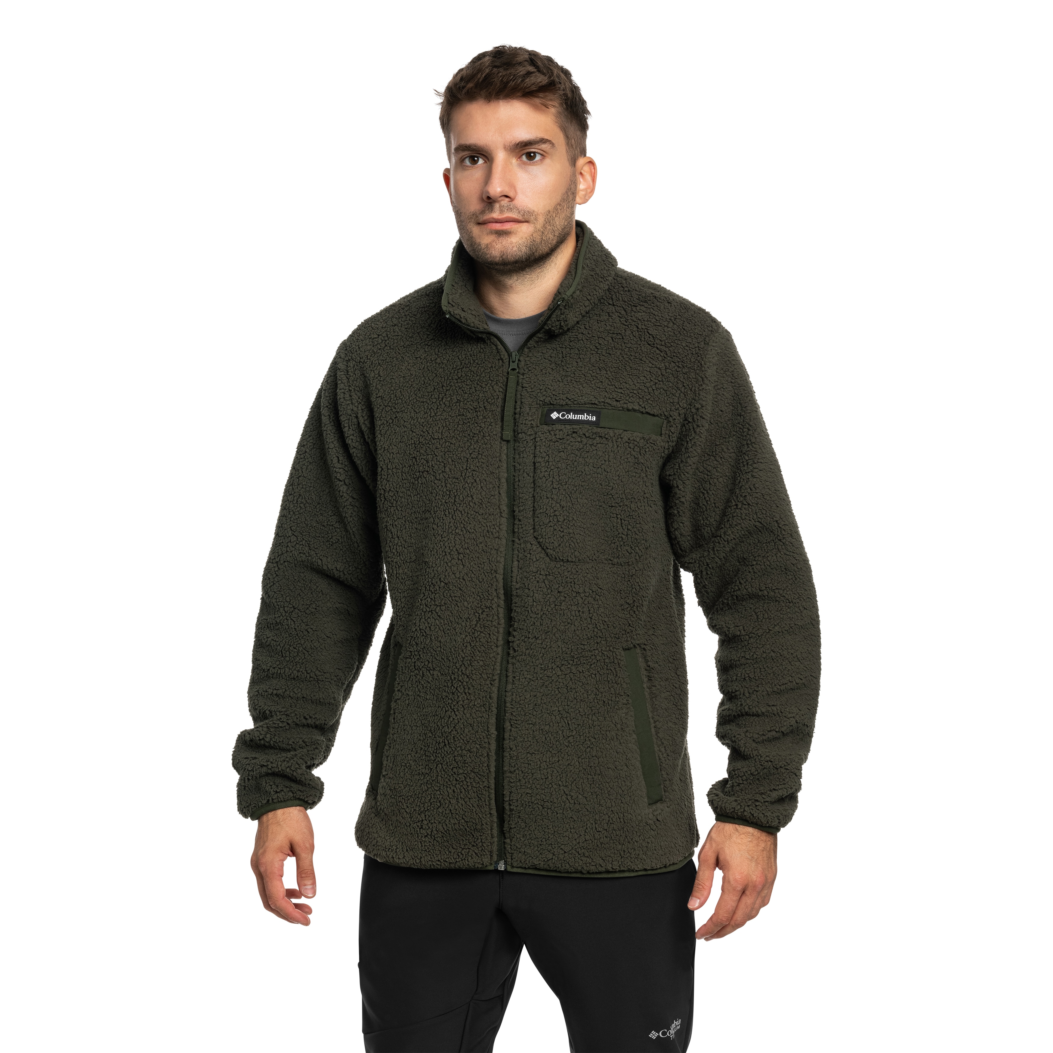 Bluză polar Columbia Rugged Ridge - Greenscape