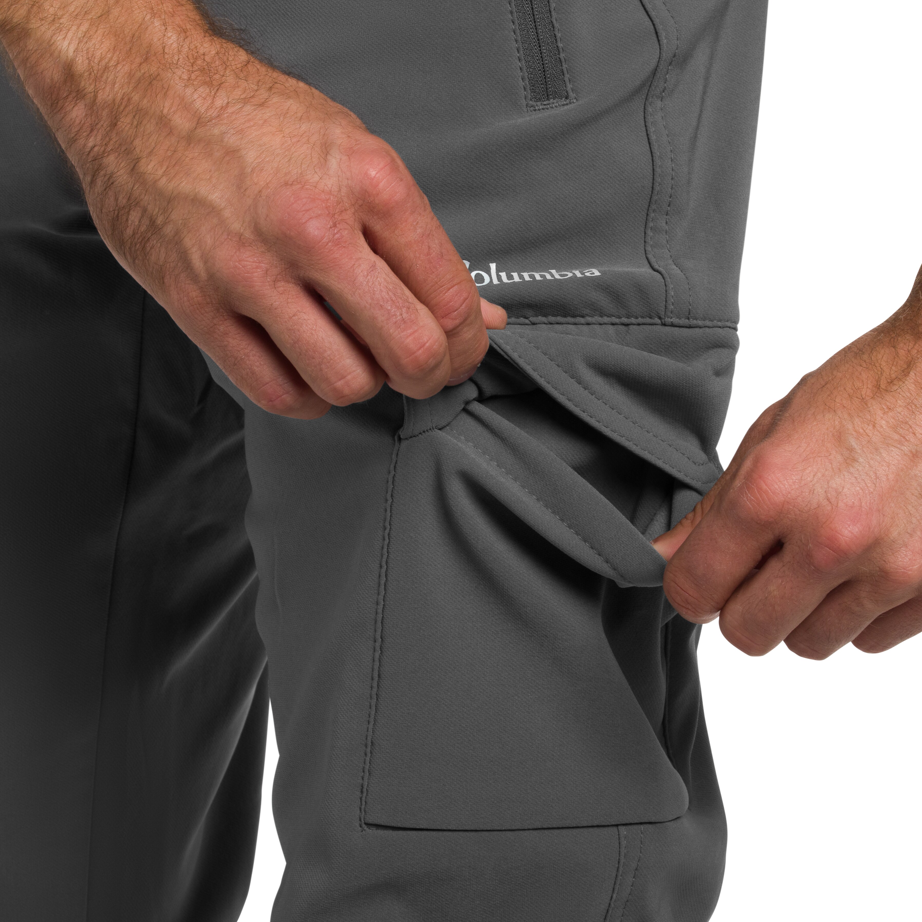 Pantaloni Columbia Tech Trail Utility Winter - City Grey