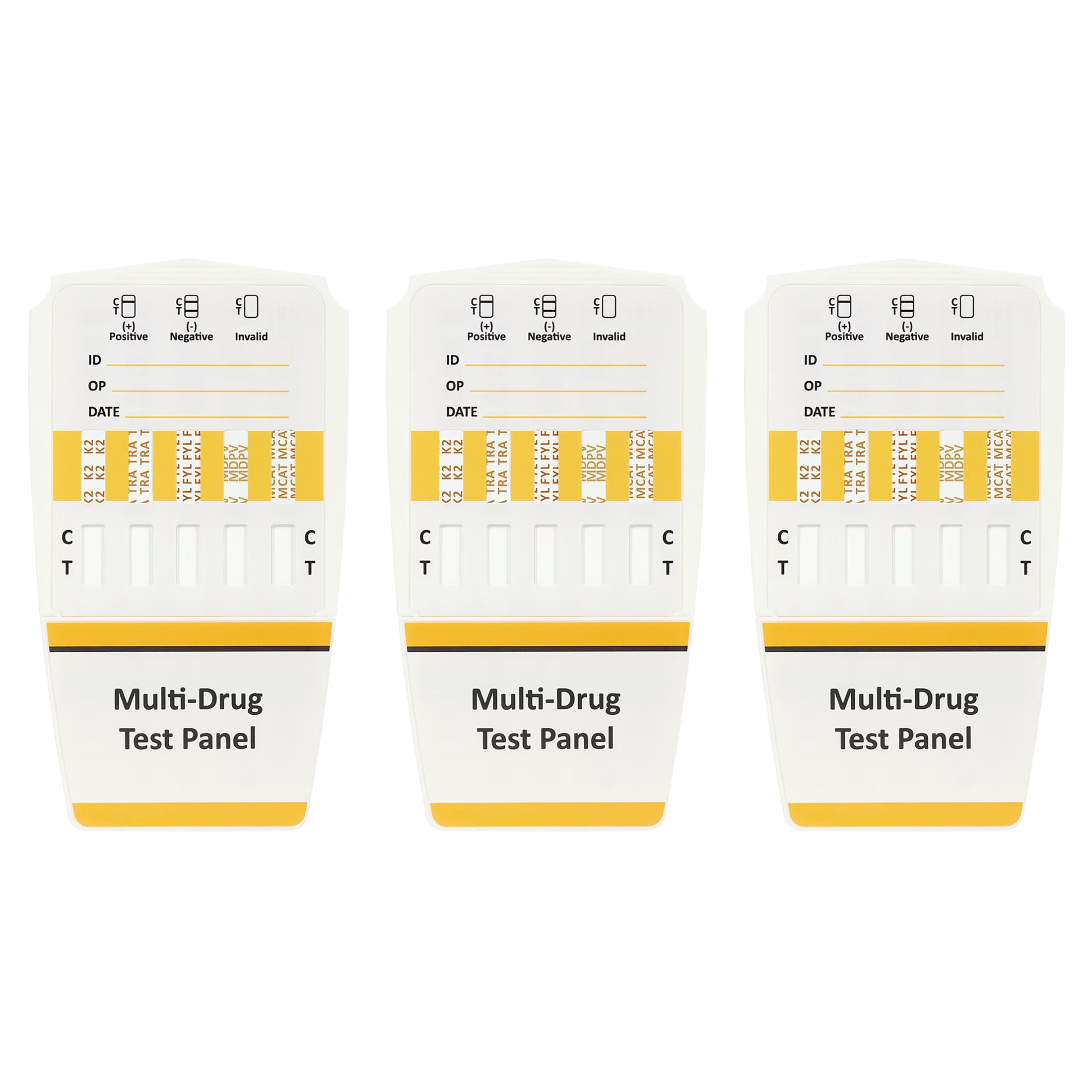 Multitest Temptavit pentru droguri de sinteză și medicamente în urină 7 substanțe - 3 buc.