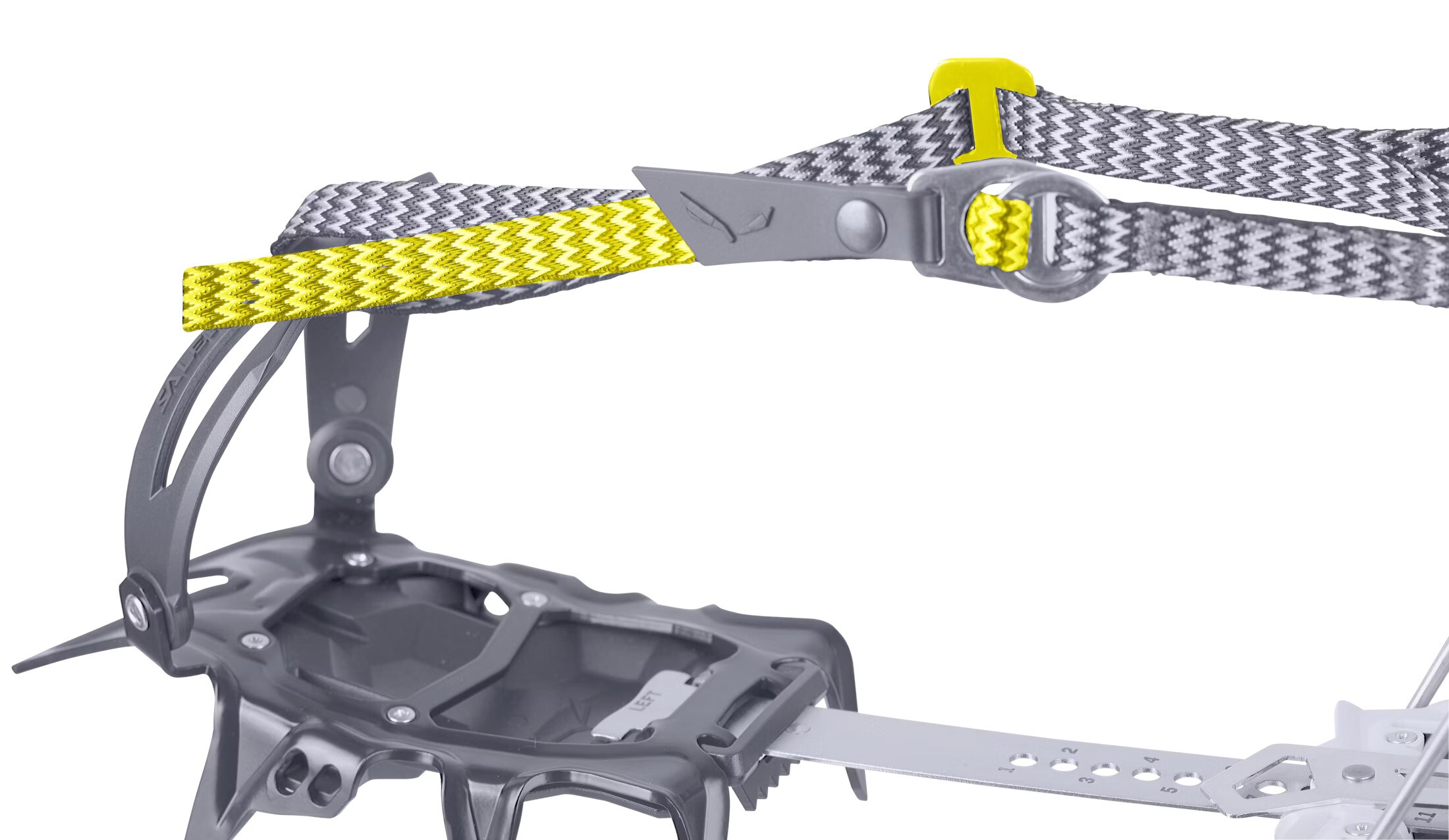 Crampoane anti-alunecare Salewa Alpinist Combi - Black/Yellow