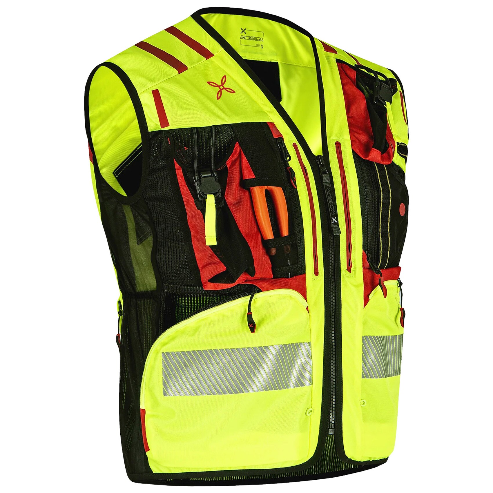 Vestă Montura Operator Evo 4 - Giallo Fluo/Rosso