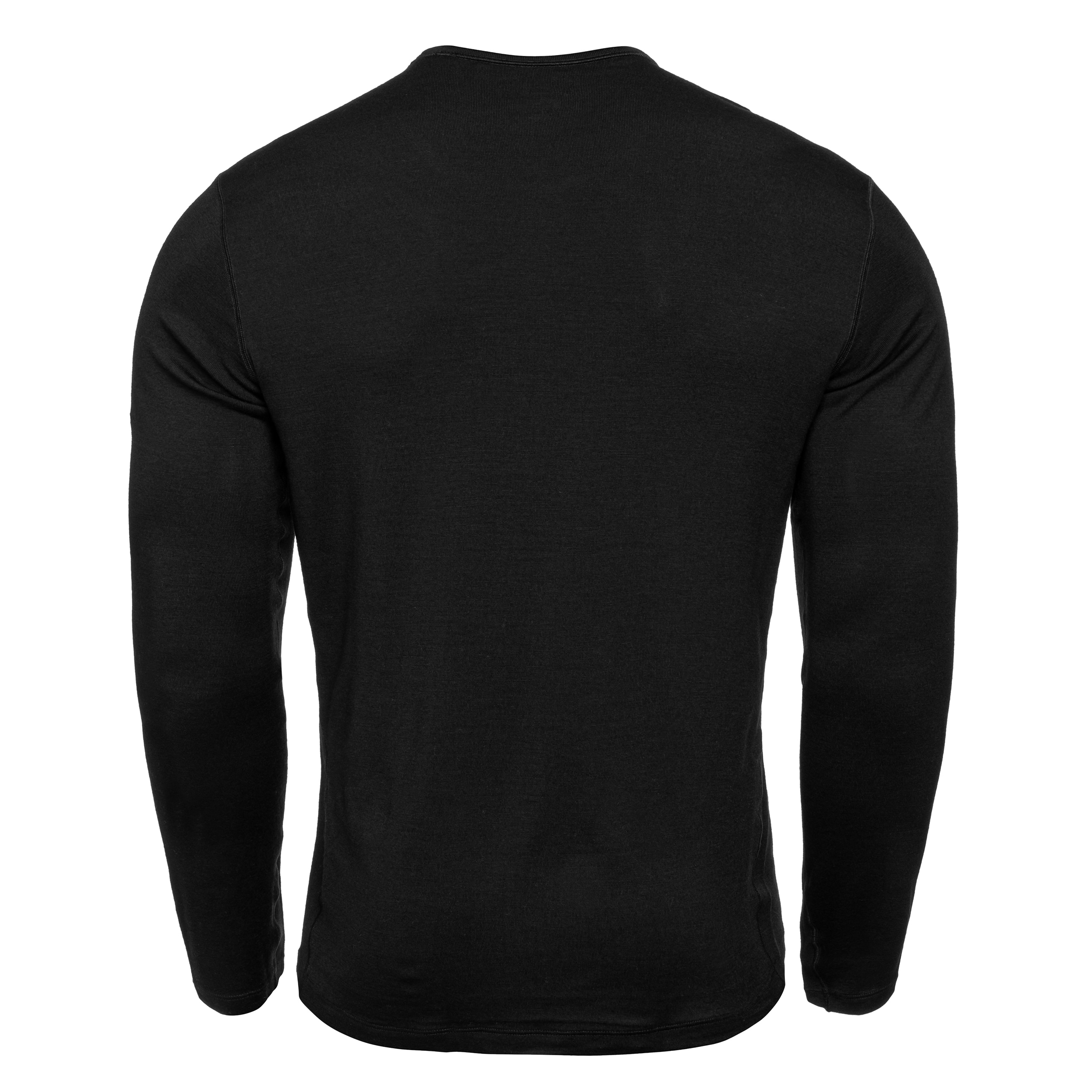 Bluză termoactivă Icebreaker Merino 260 Tech Long Sleeve Crewe - Black