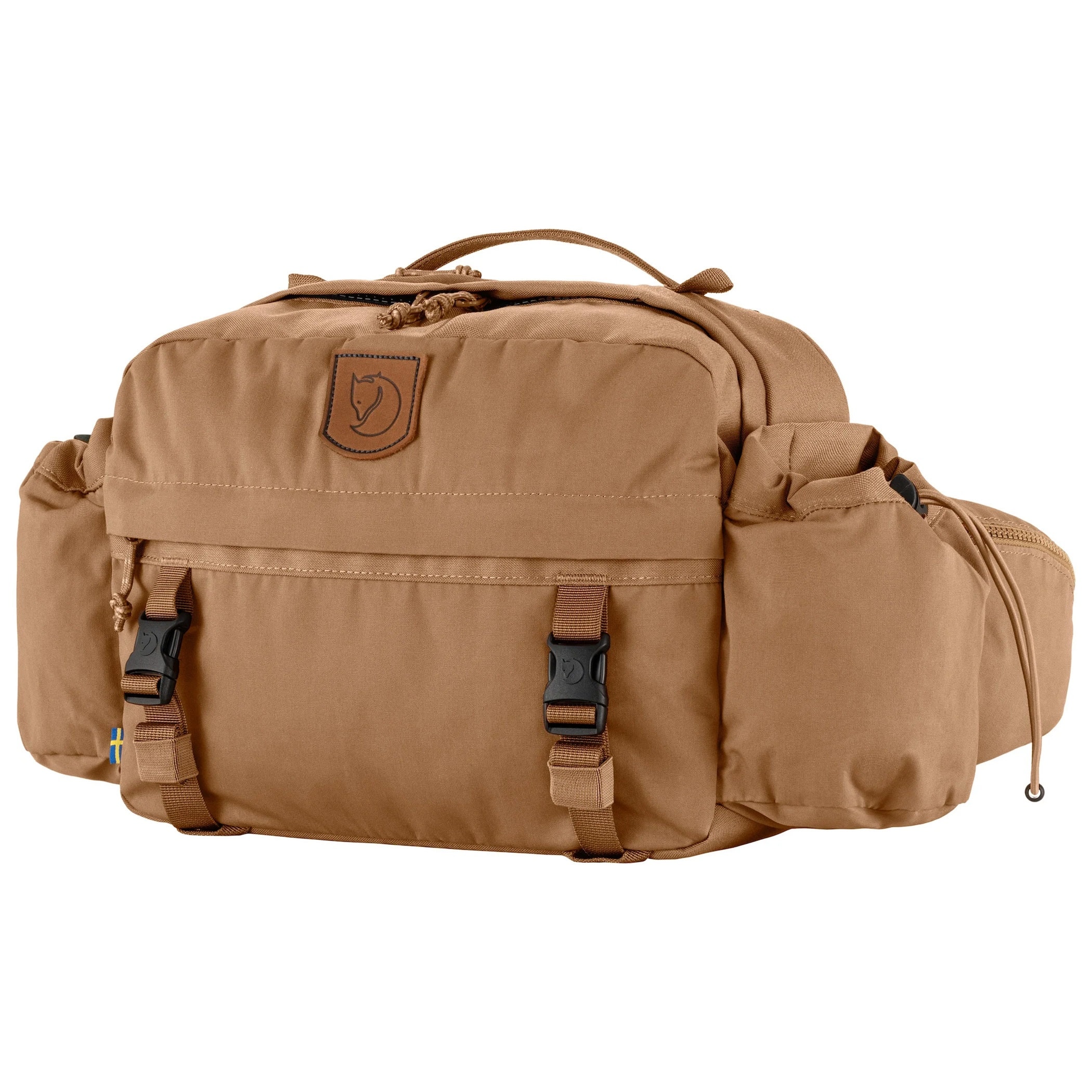 Geantă pentru șold Fjallraven Singi Hip Pack 10 l - Khaki Dust