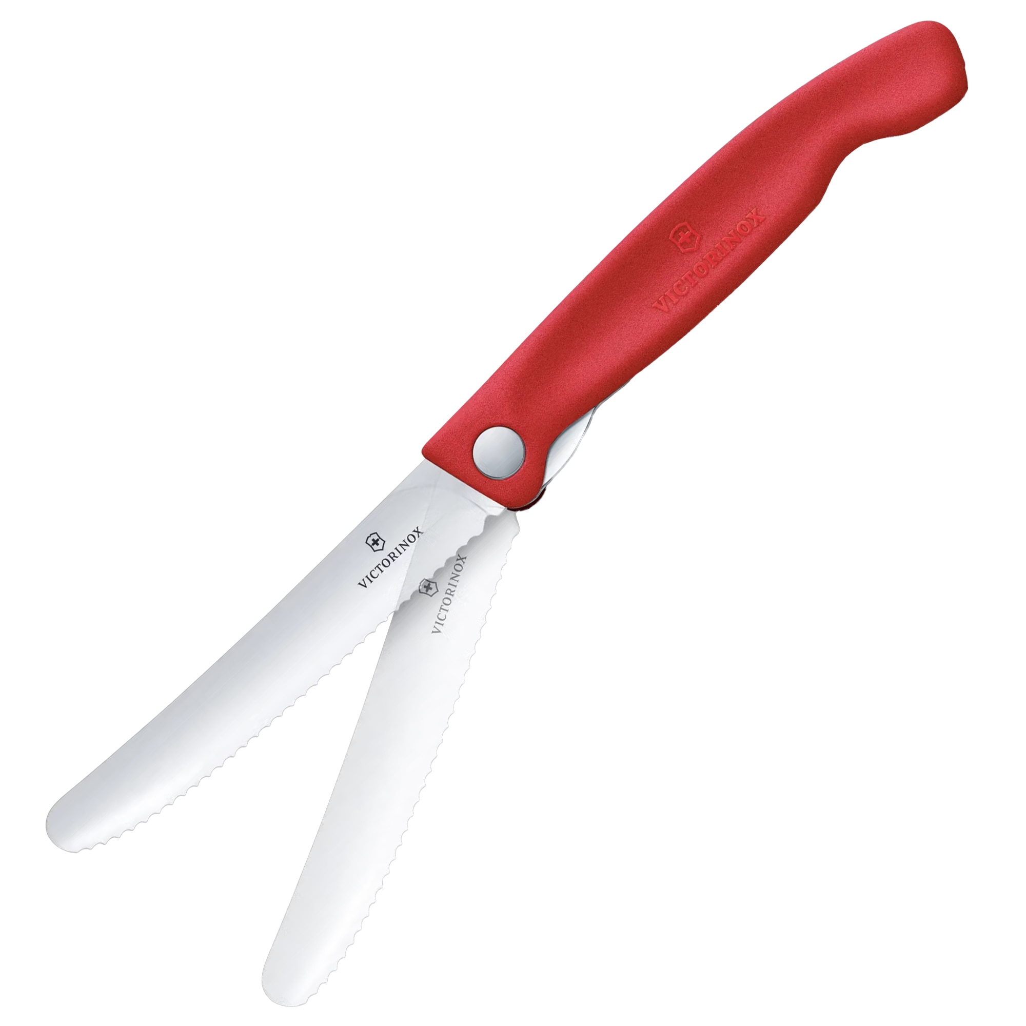 Cuțit de bucătărie pliabil Victorinox Picnic Swiss Classic - Chili Red