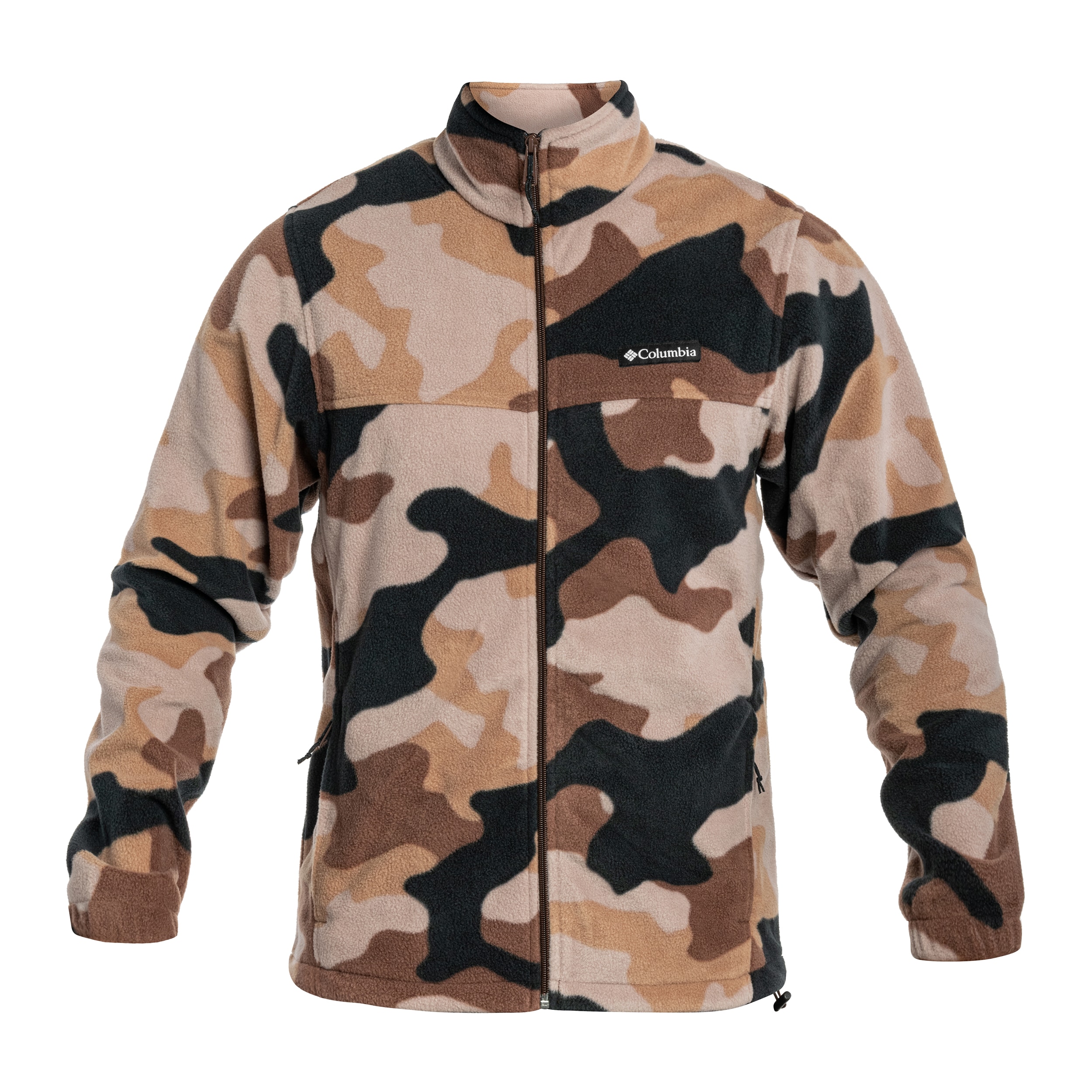Jachetă polar Columbia Steens Mountain Printed Jacket - Tobacco Mod Camo