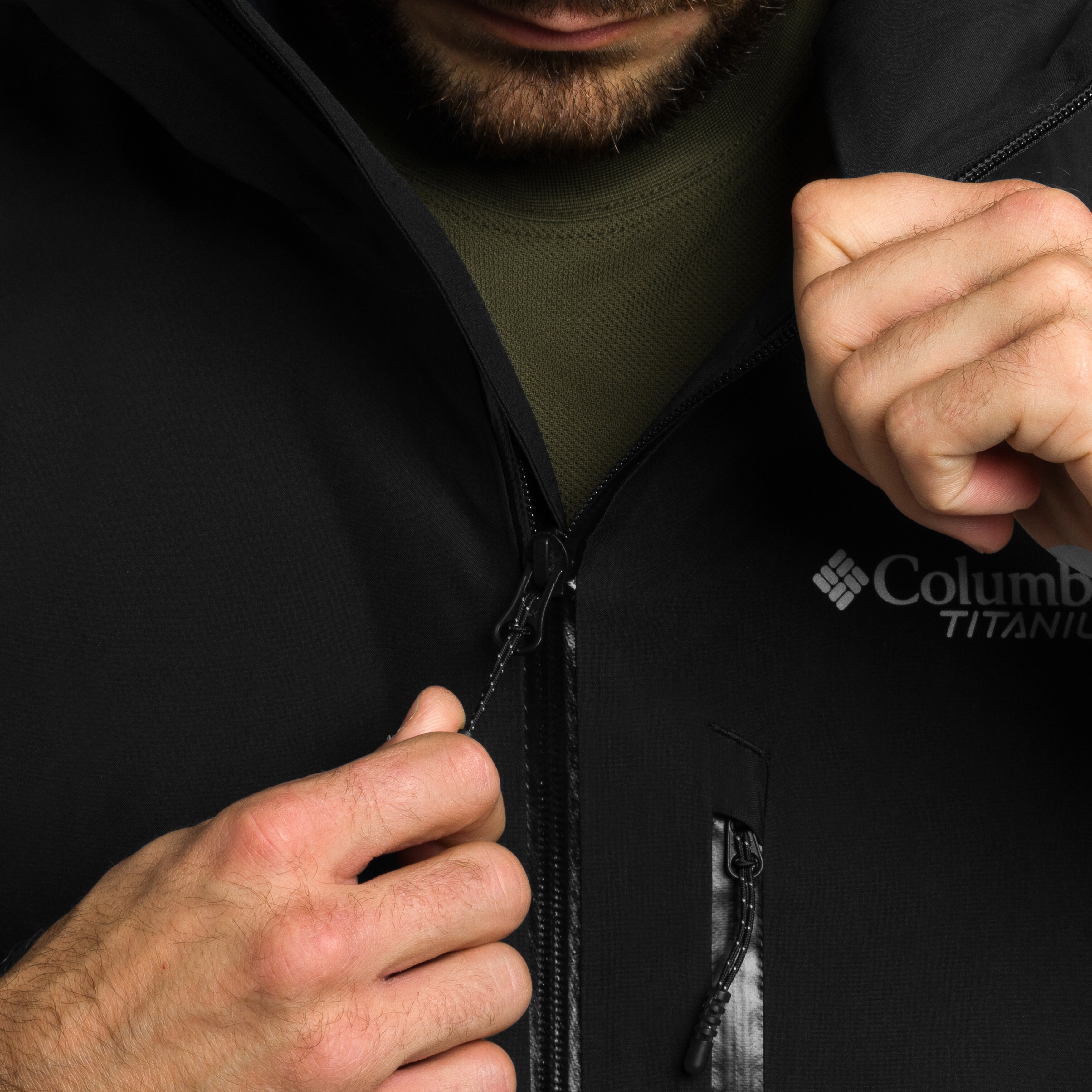 Jachetă Columbia Explorer's Edge Waterproof Insulated - Black