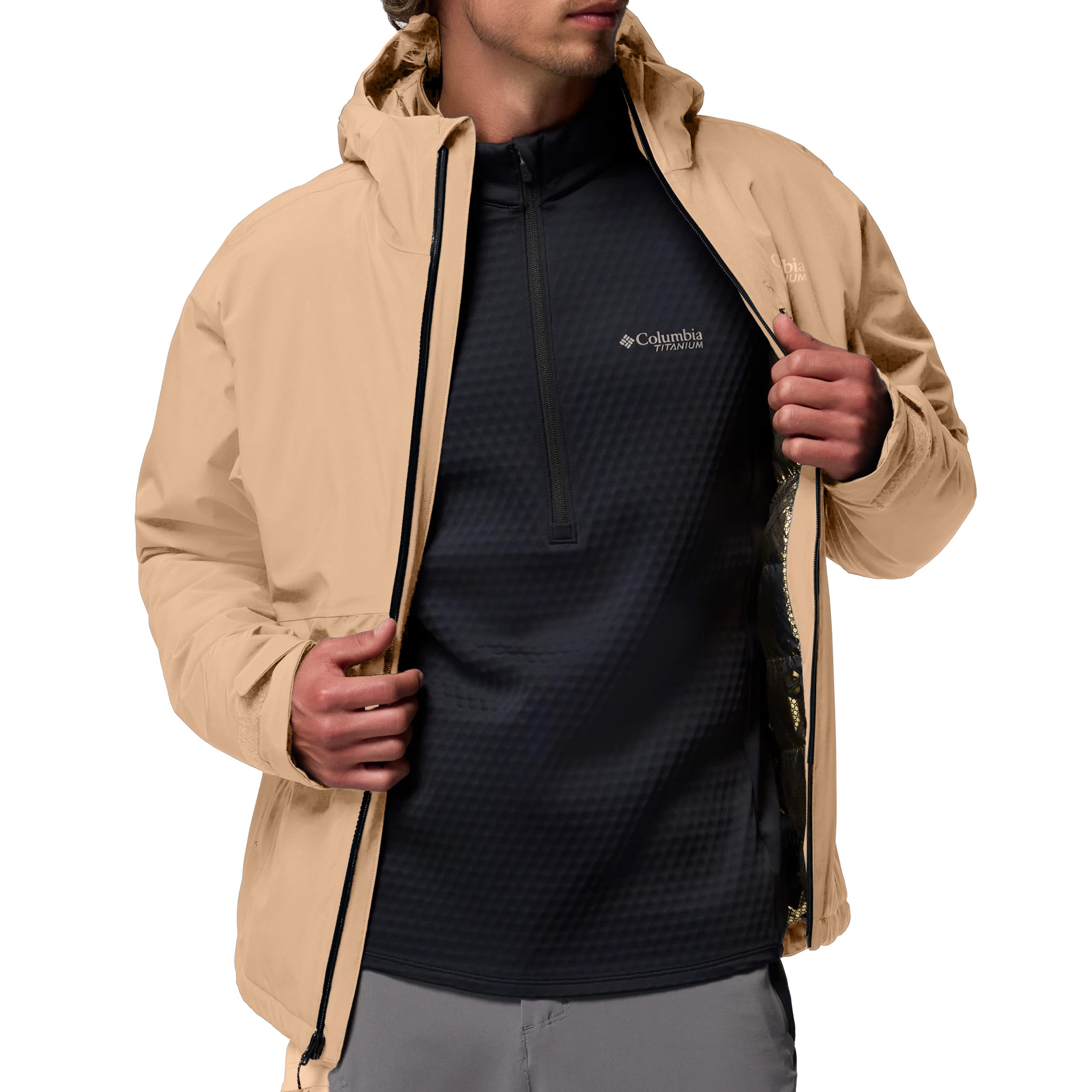 Geacă Columbia Explorer's Edge Waterproof Insulated - Canoe