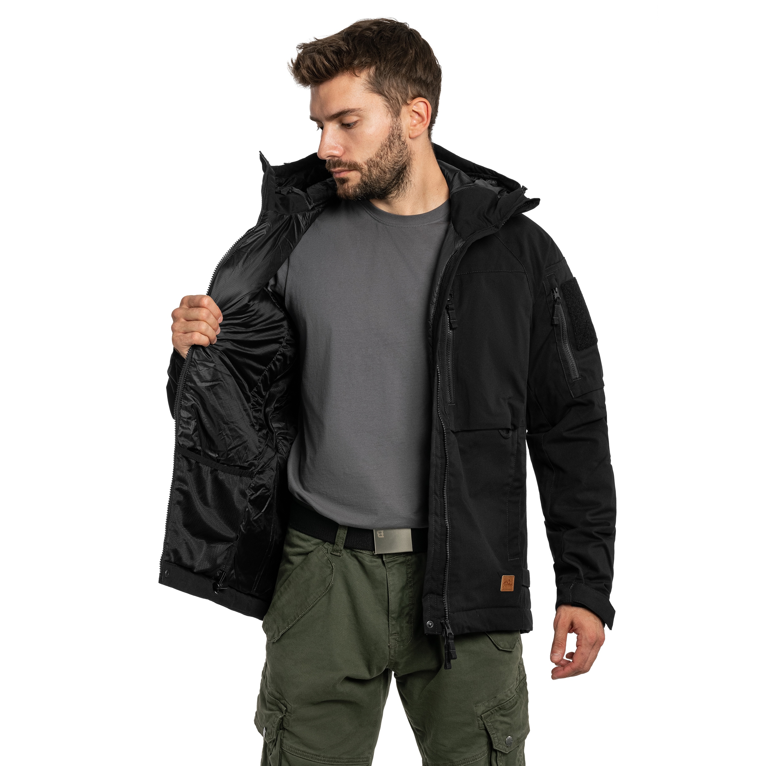 Geacă Helikon-Tex Winter Yukon Duracanvas - Black