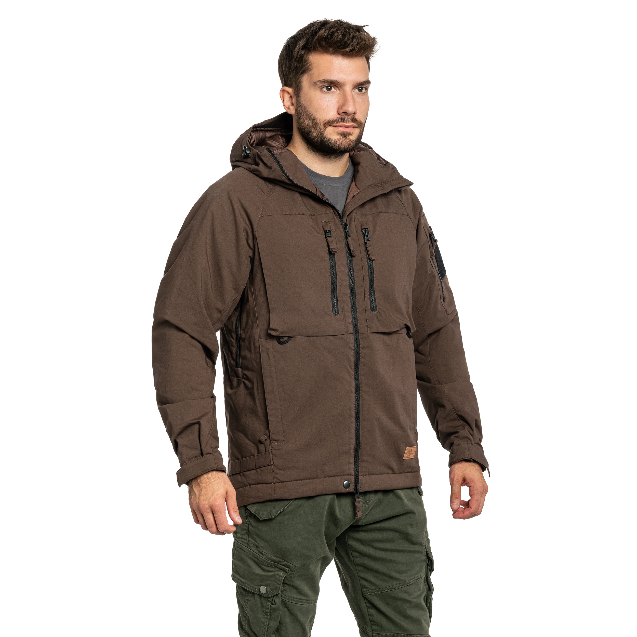 Geacă Helikon-Tex Winter Yukon Duracanvas - Earth Brown