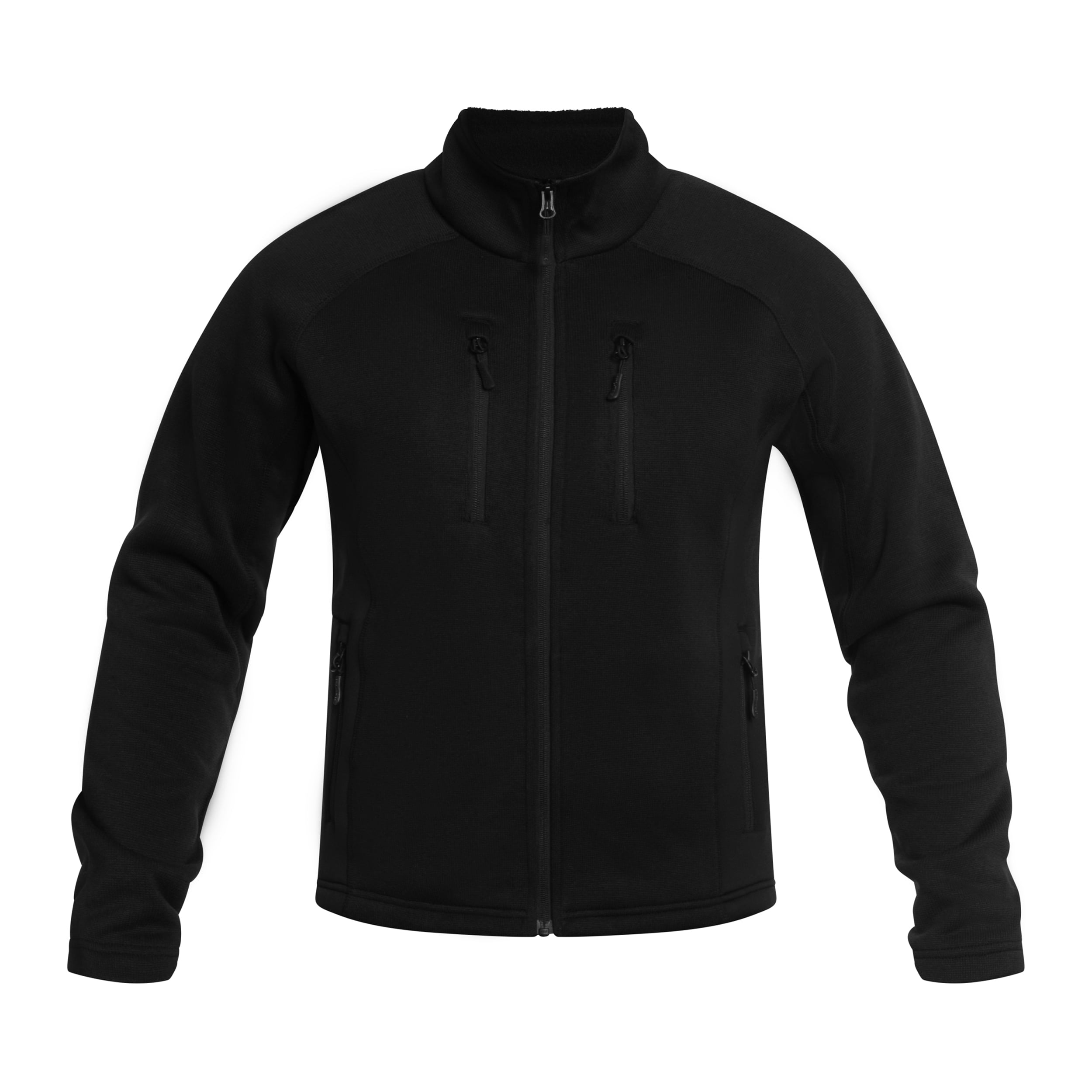 Bluză polar Mil-Tec Outdoor Structure Fleece - Black