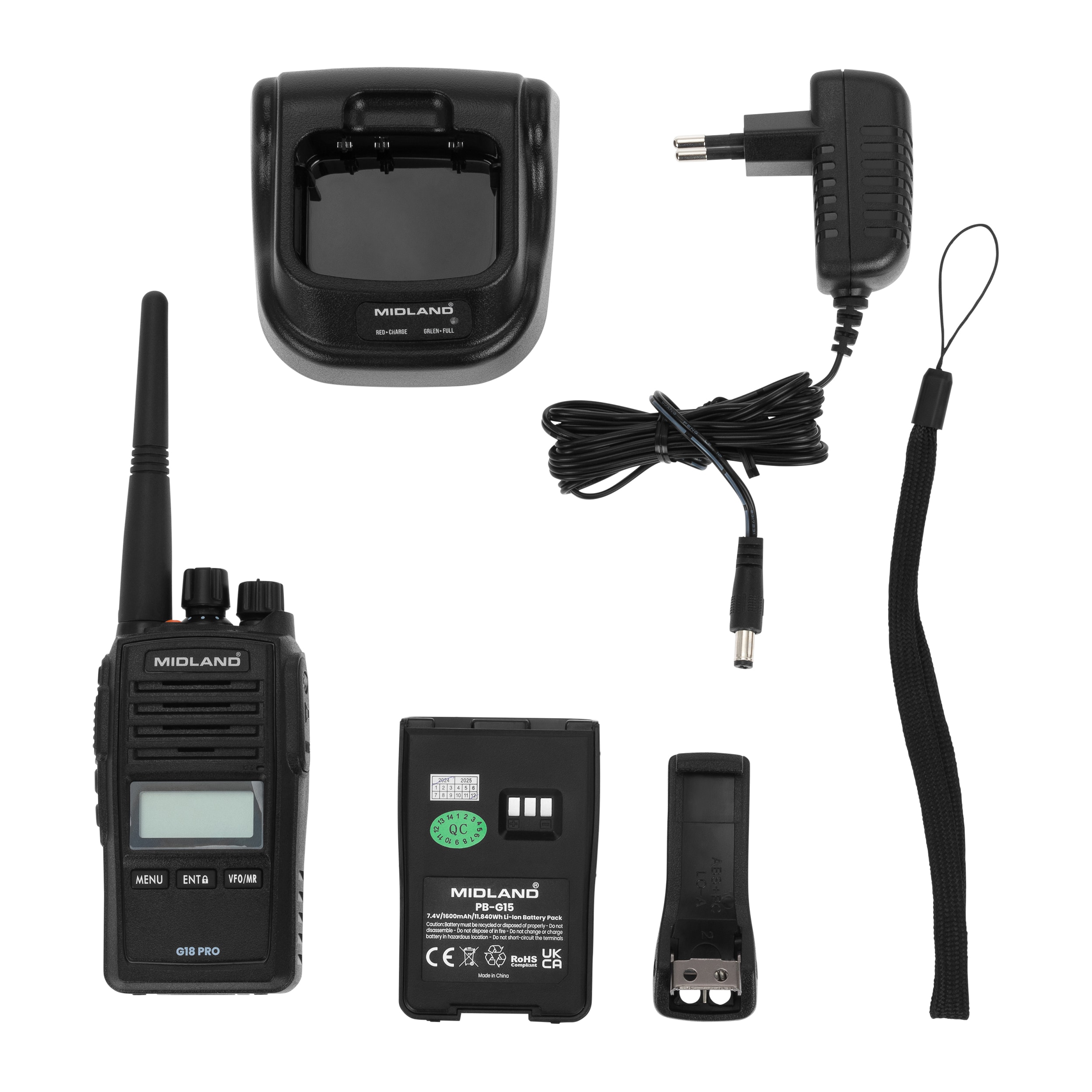 Radiotelefon Midland G18 Pro NC - Black