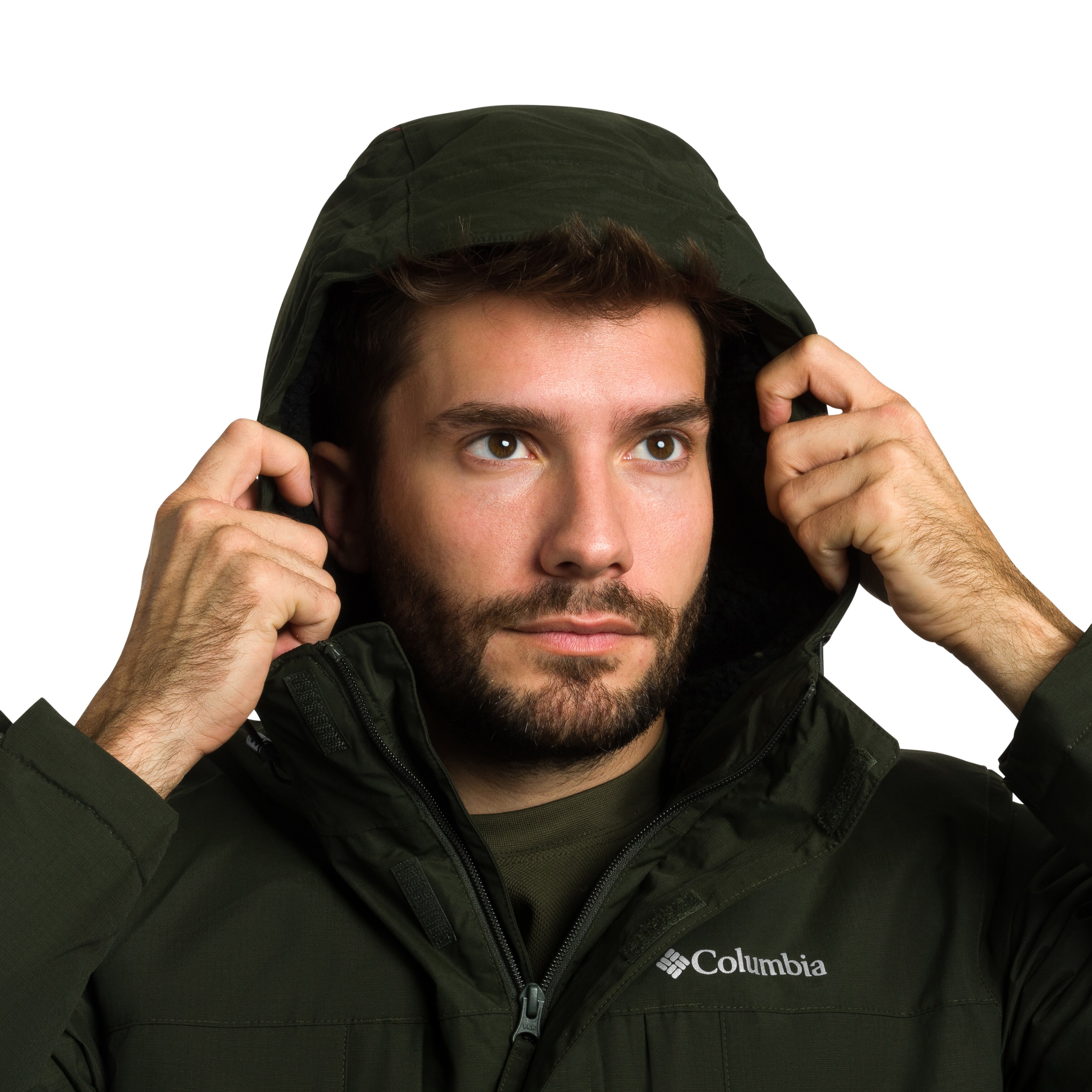 Geacă Columbia Landroamer Sherpa Lined Waterproof Hooded - Greenscape