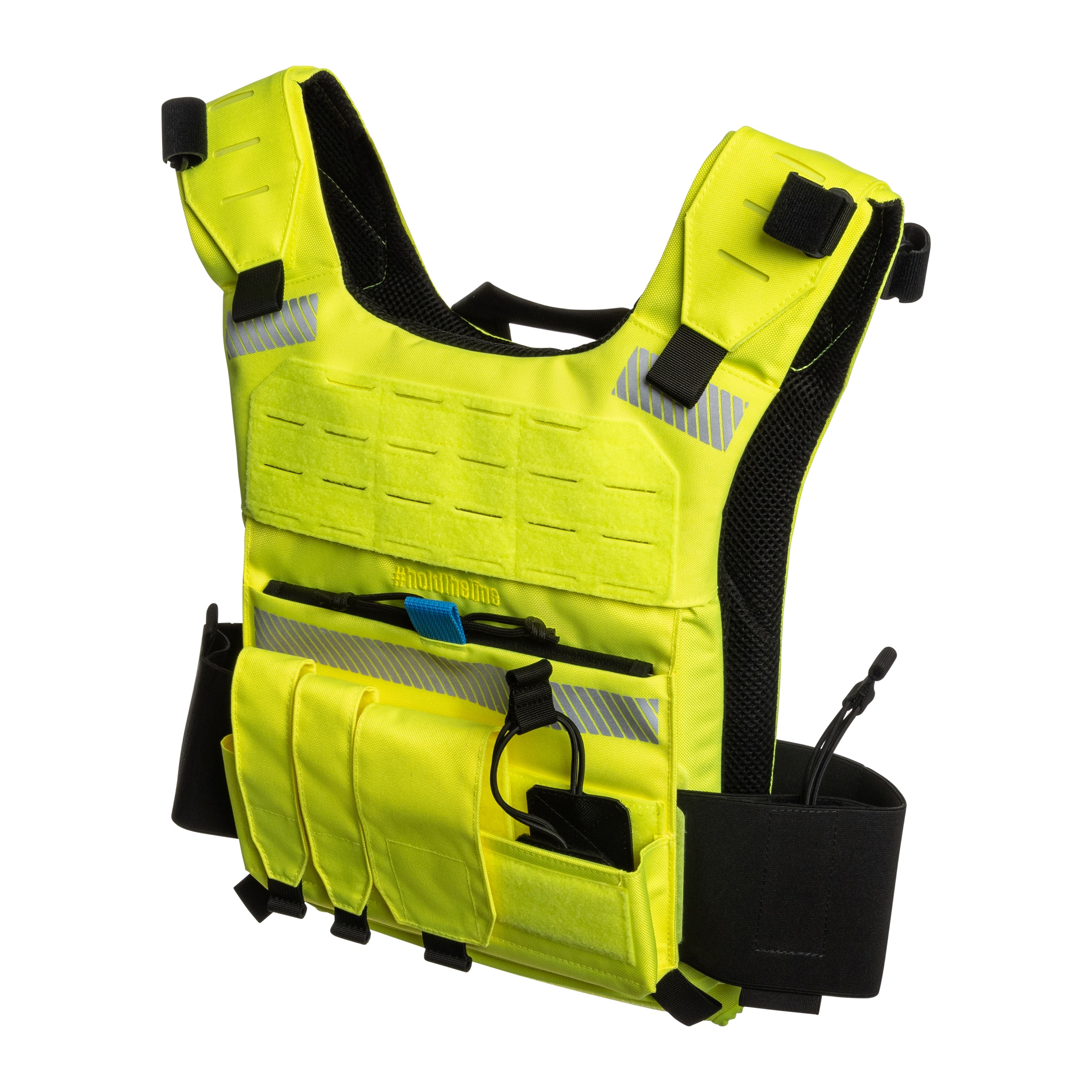 Vestă tactică Holdtheline ZTAC-2 Ready - Hi Viz Yellow