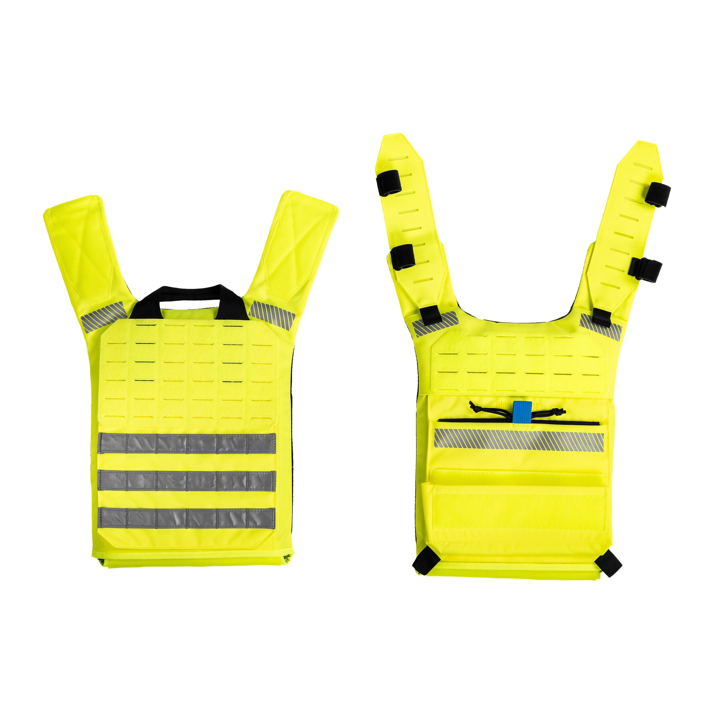 Vestă tactică Holdtheline ZTAC-2 Ready - Hi Viz Yellow