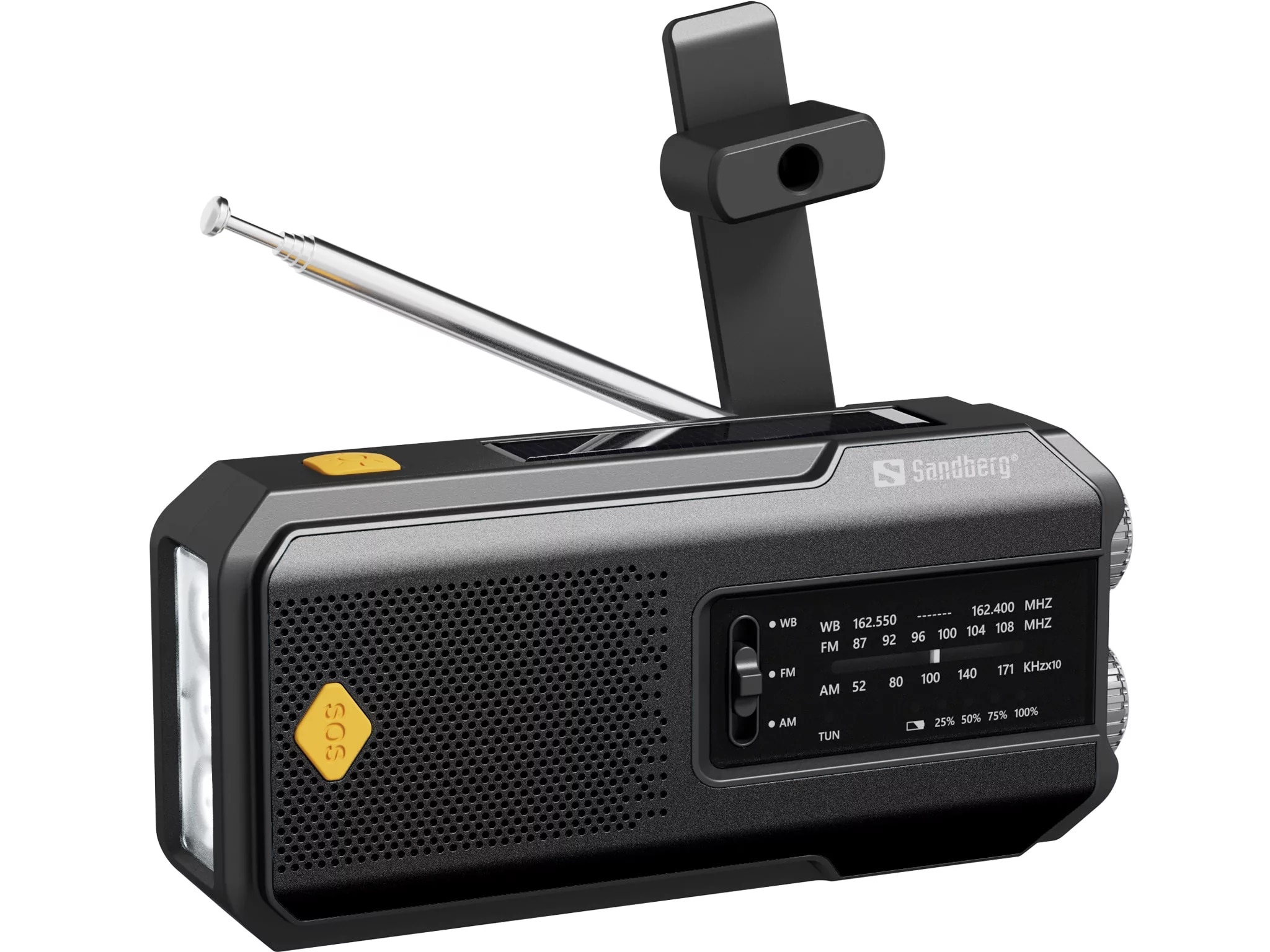 Radio de urgență Sandberg Survivor All-in-1 2000 AM/FM