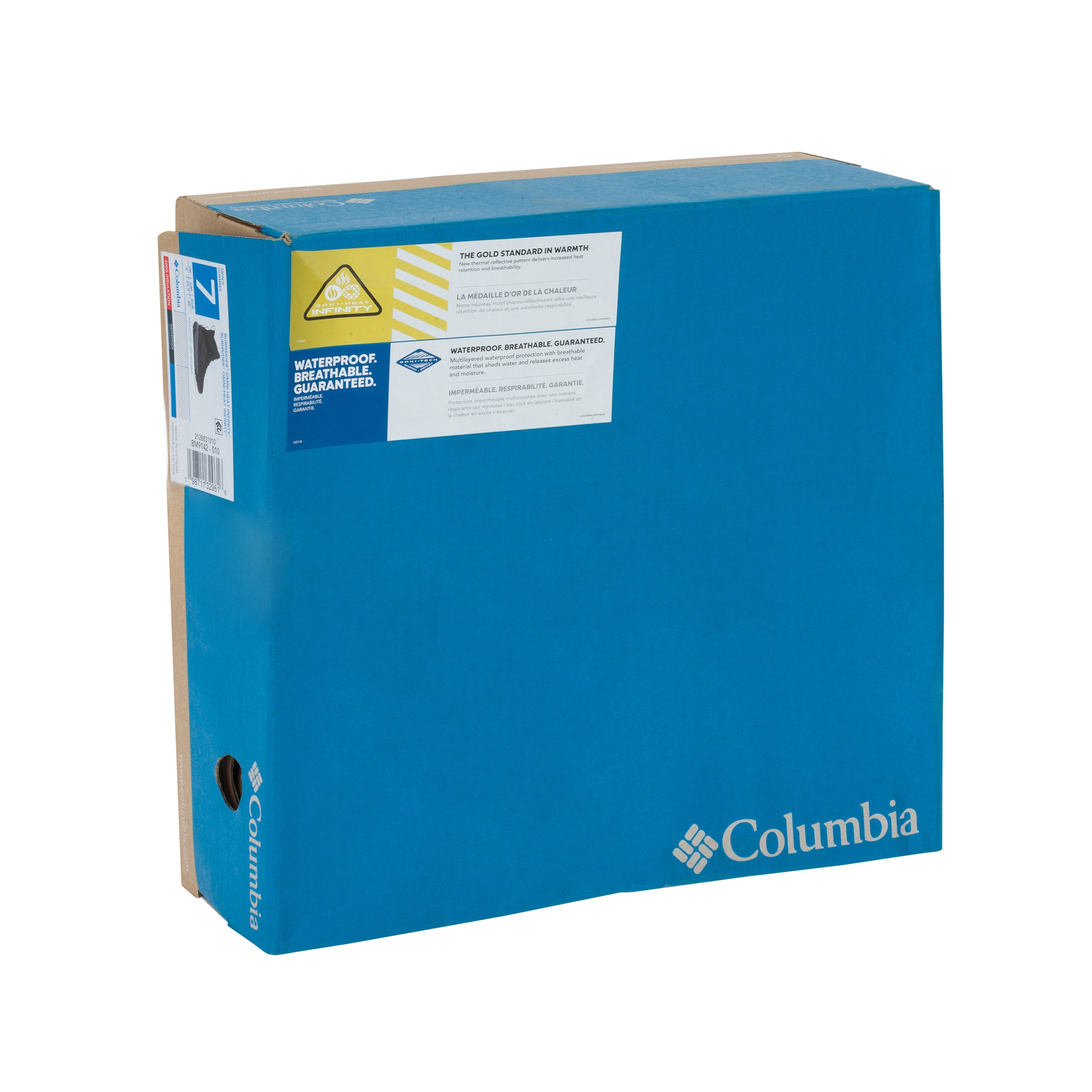 Încălțăminte Columbia Burnsider Omni Heat Infinity - Black/City Grey