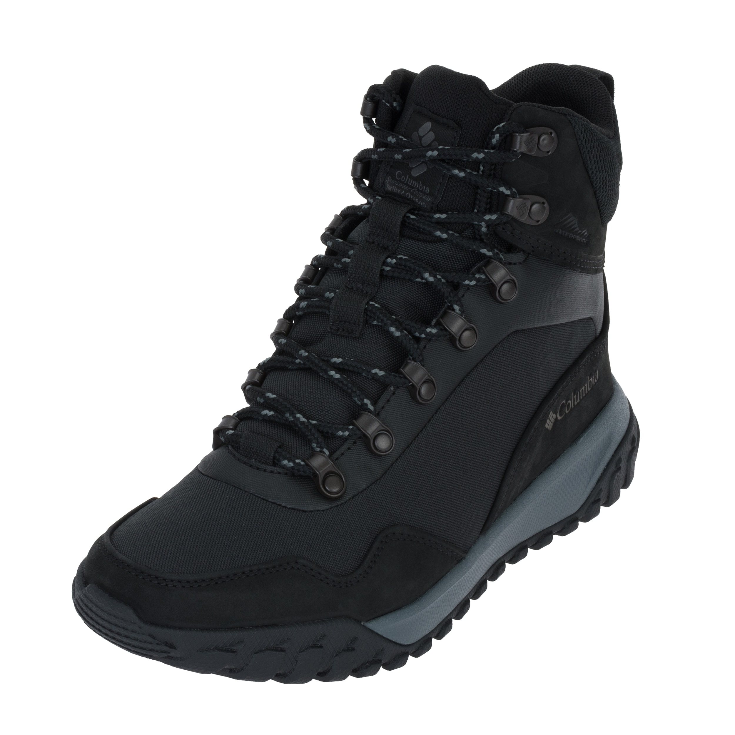 Încălțăminte Columbia Burnsider Omni Heat Infinity - Black/City Grey