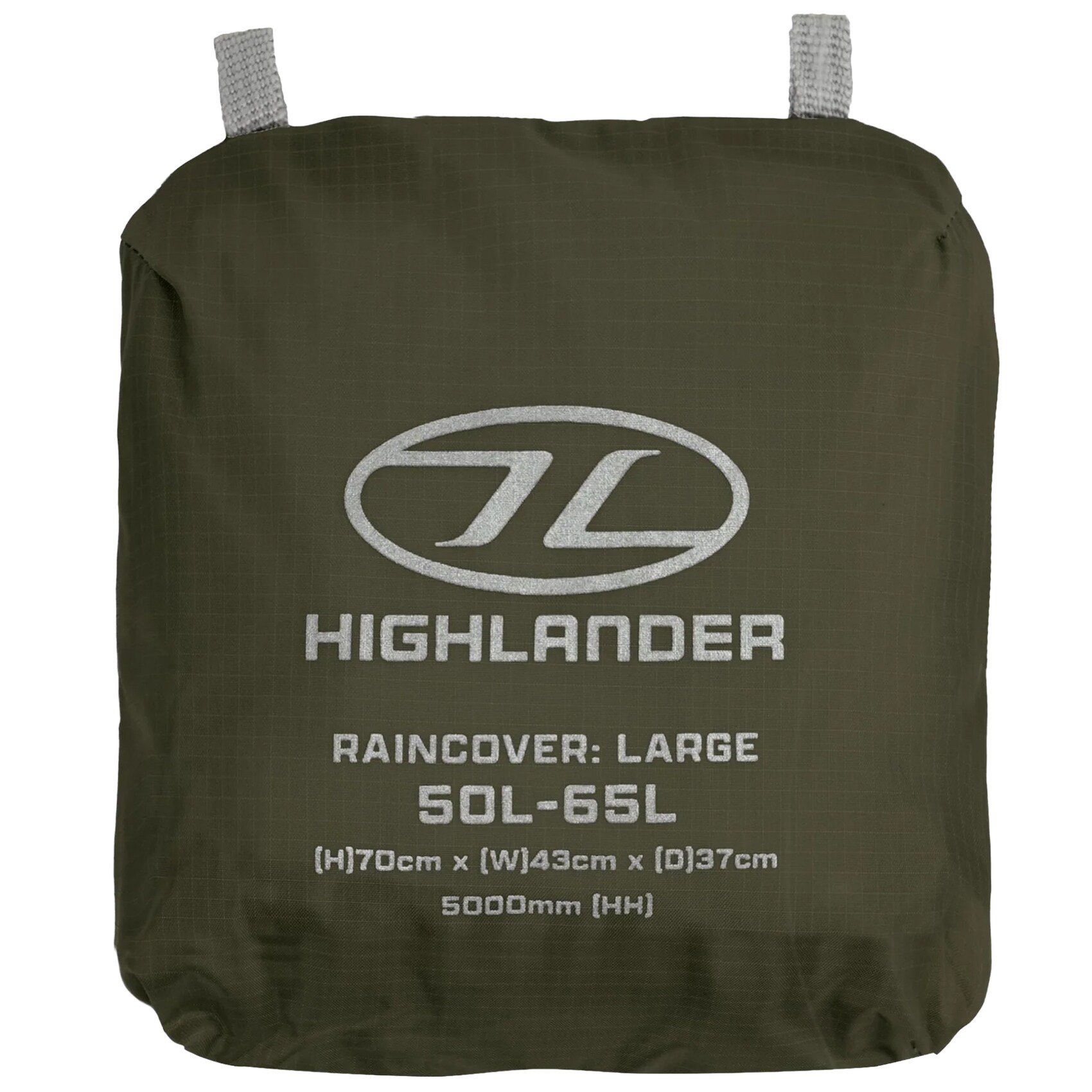 Husă pentru rucsac Highlander Outdoor Duck’s Back Raincover Large 50-65 l - Ranger Green