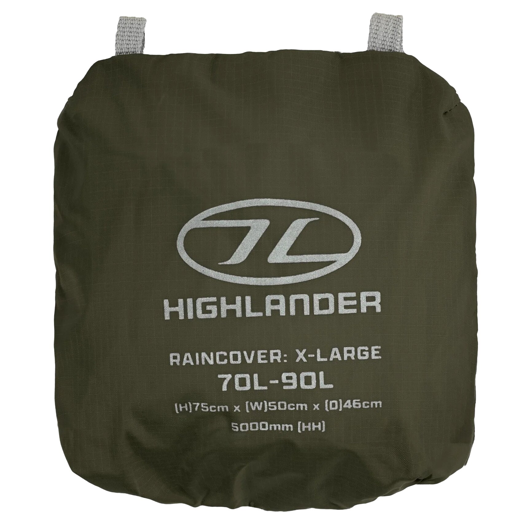 Husă pentru rucsac Highlander Outdoor Duck’s Back Raincover Extra Large 70-90 l - Ranger Green