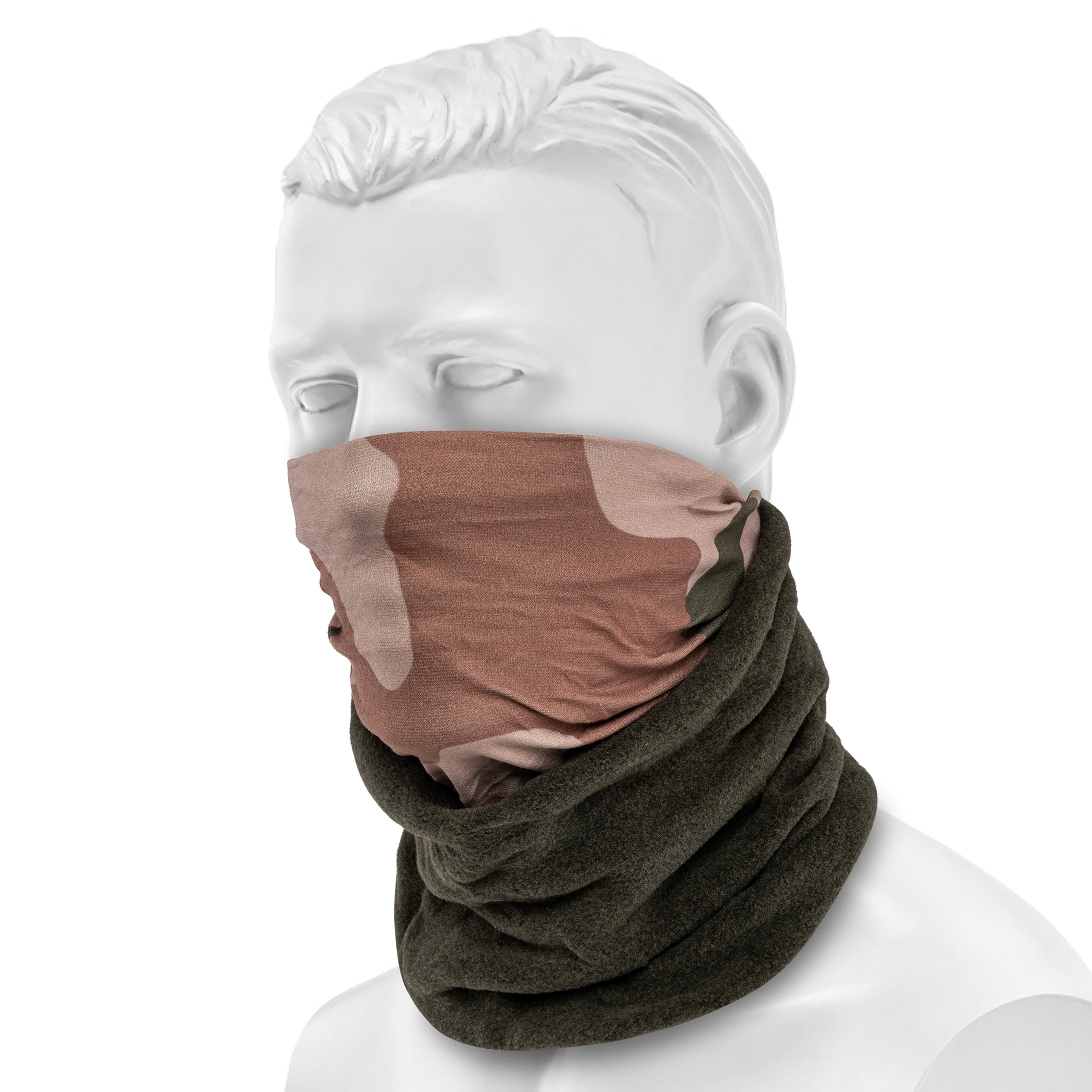 Eșarfă de protecție Buff Safety Polar Neckwear - Cyres Forest