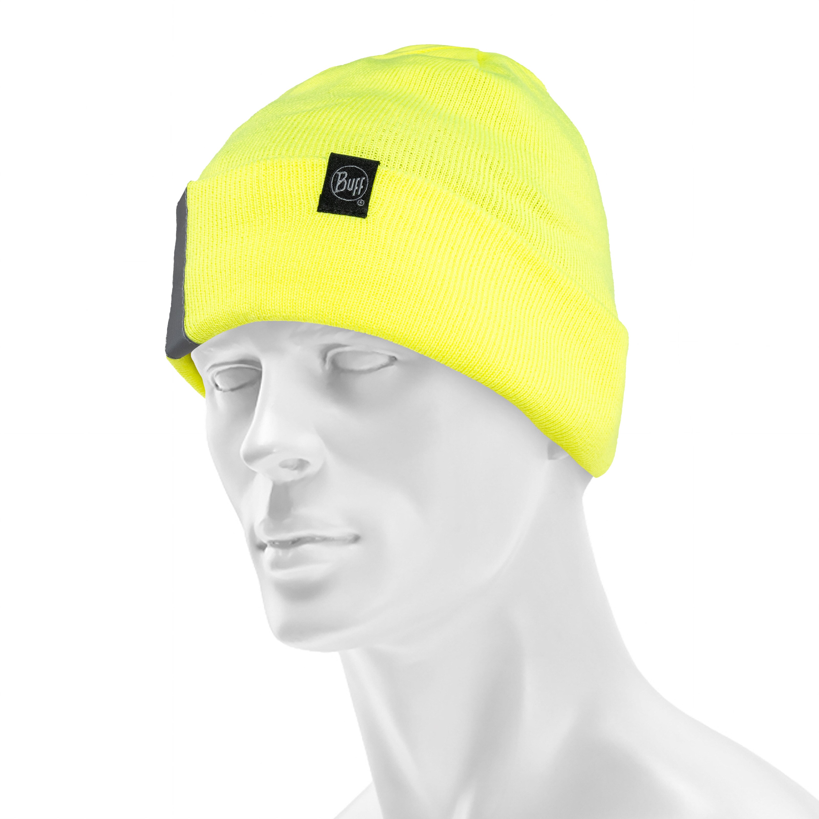 Căciulă Buff Safety Knitted Polar Beanie Fluor - Yellow