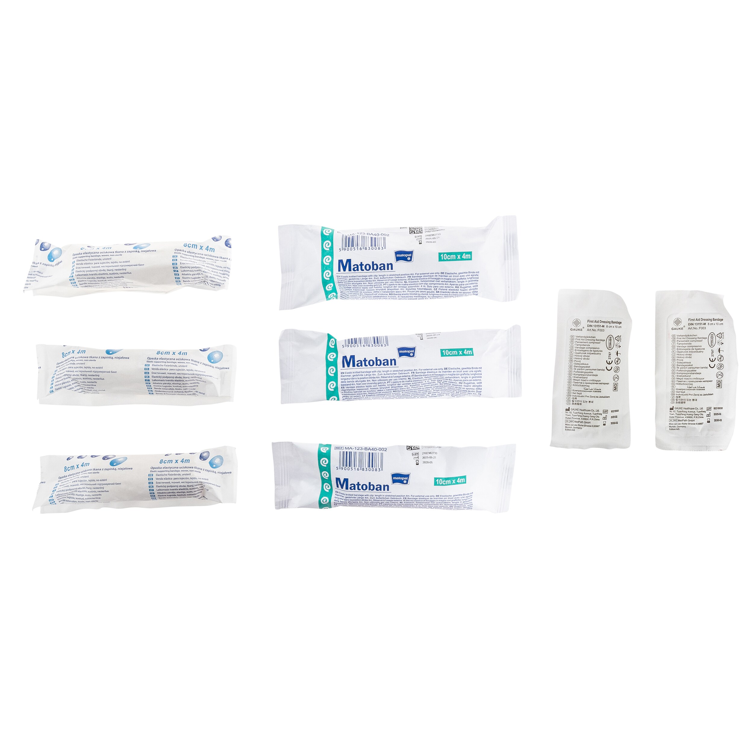 Trusă de prim ajutor Boxmet Medical DIN 13157 echipată tip geantă - Orange