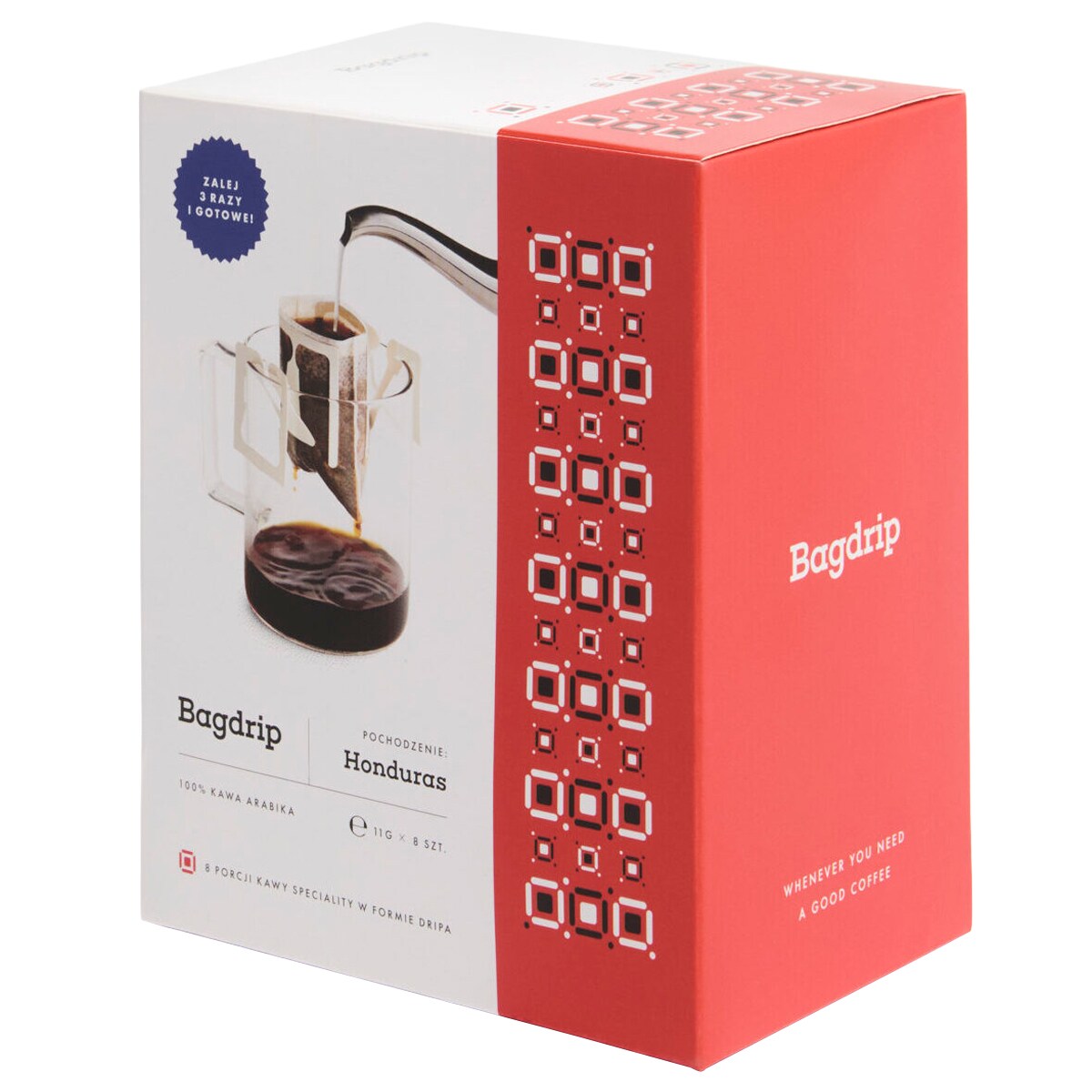 Cafea măcinată Bagdrip Honduras - 8 pliculețe 11 g