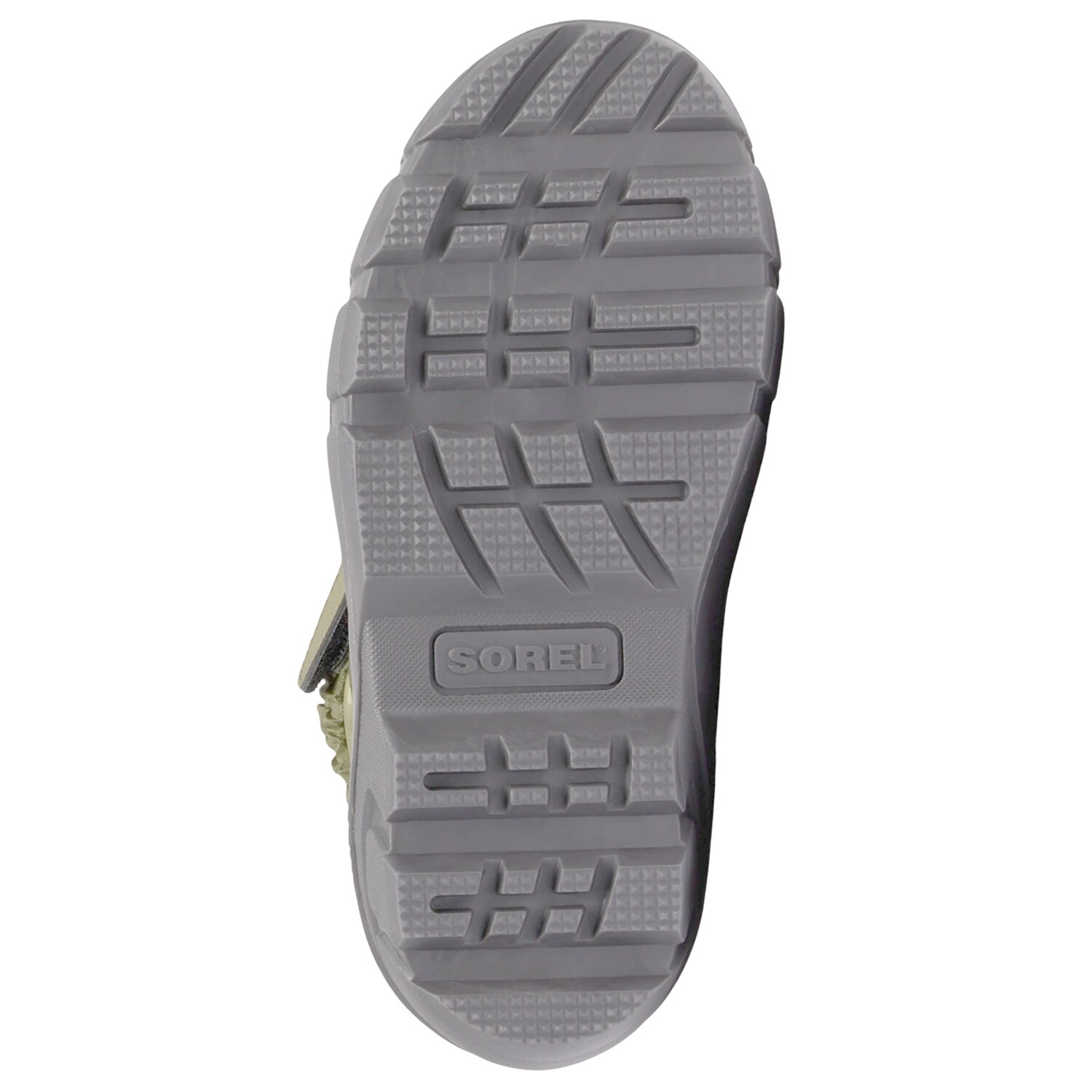 Încălțăminte de zăpadă pentru copii Sorel Flurry Print Youth Boot - Utility Green/Savory