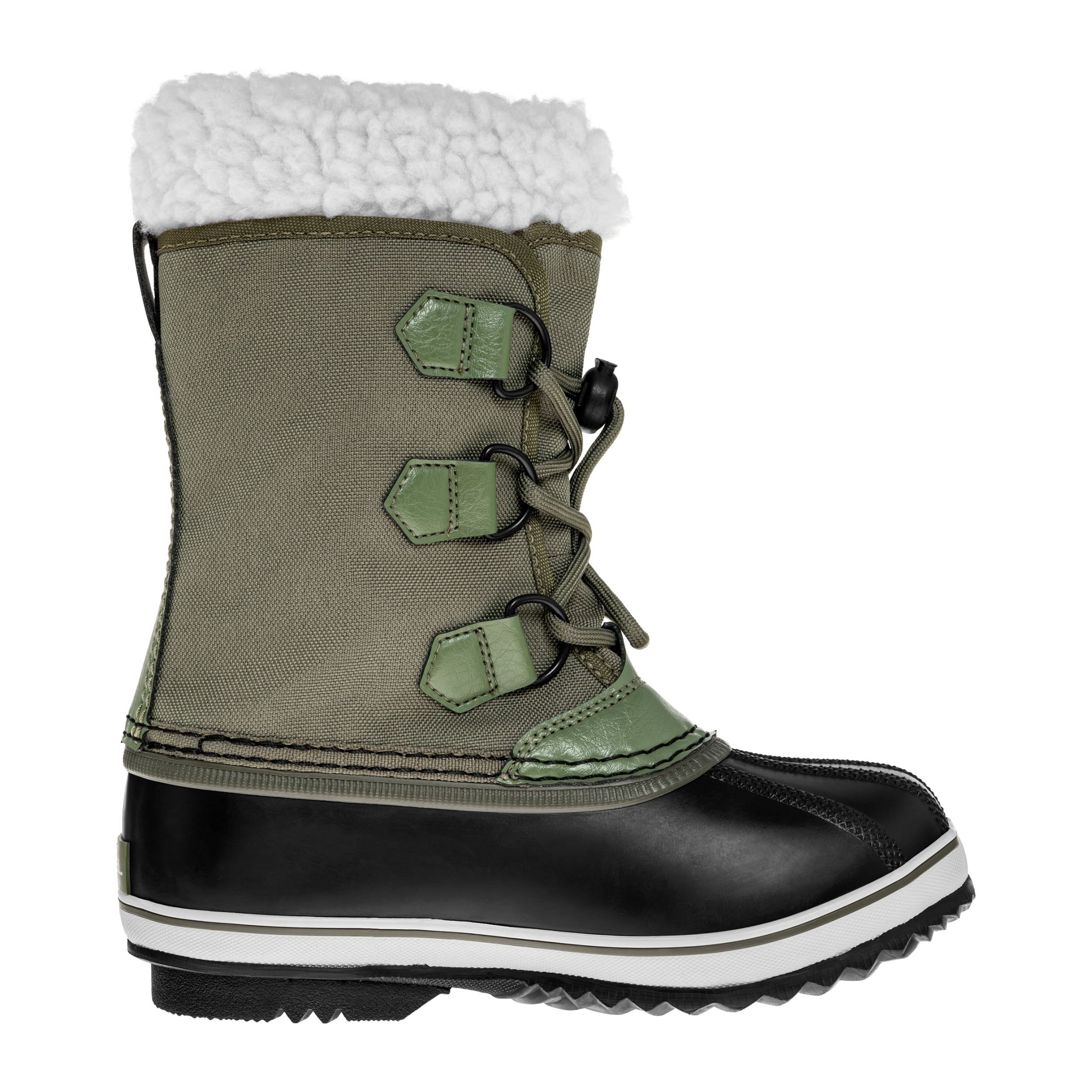 Încălțăminte de zăpadă pentru copii Sorel Yoot Pac Nylon Waterproof - Hiker Green