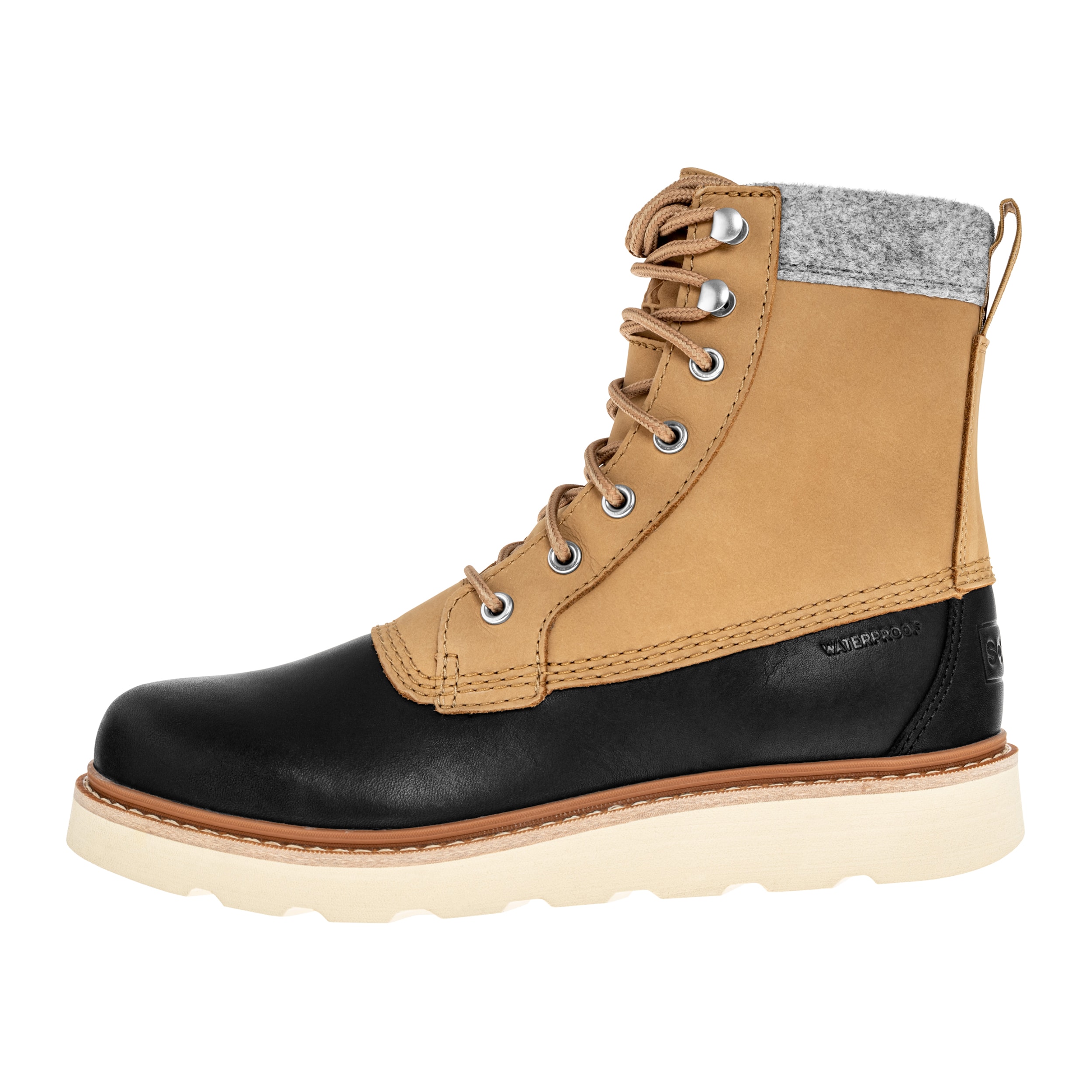 Încălțăminte Sorel Slabtown 62 Caribou WP - Caribou Buff/Black
